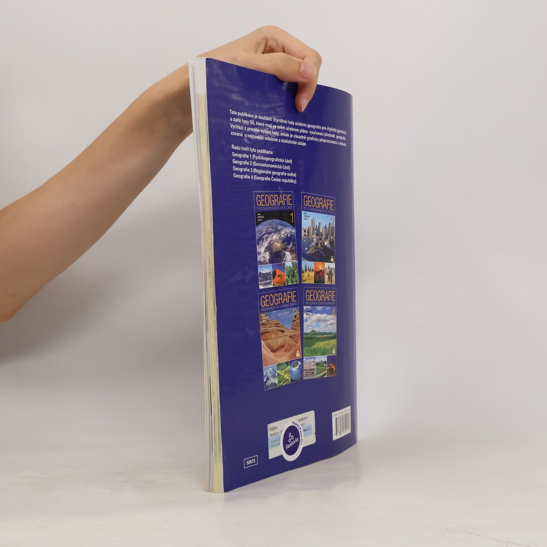 Jiří Kastner Geografie 4 : geografie České republiky: Pro střední školy