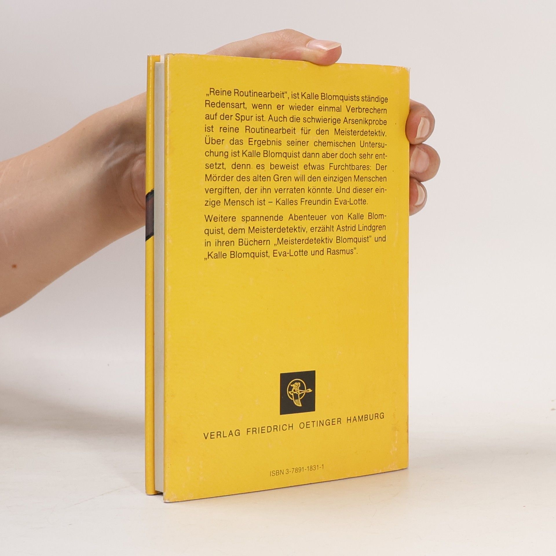 Astrid Lindgren Kalle Blomquist lebt gefährlich