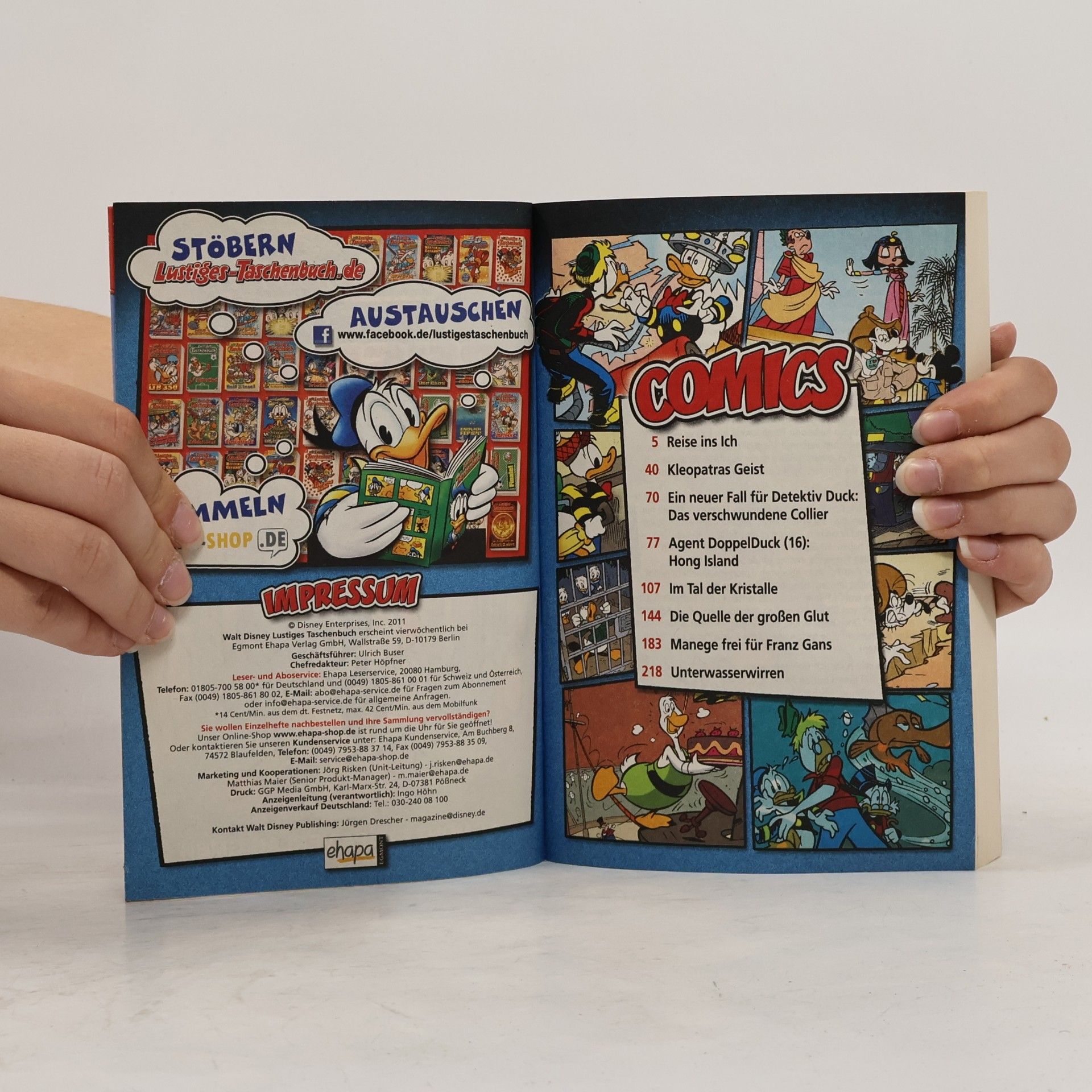 kolektiv Walt Disney Lustiges Taschenbuch 416