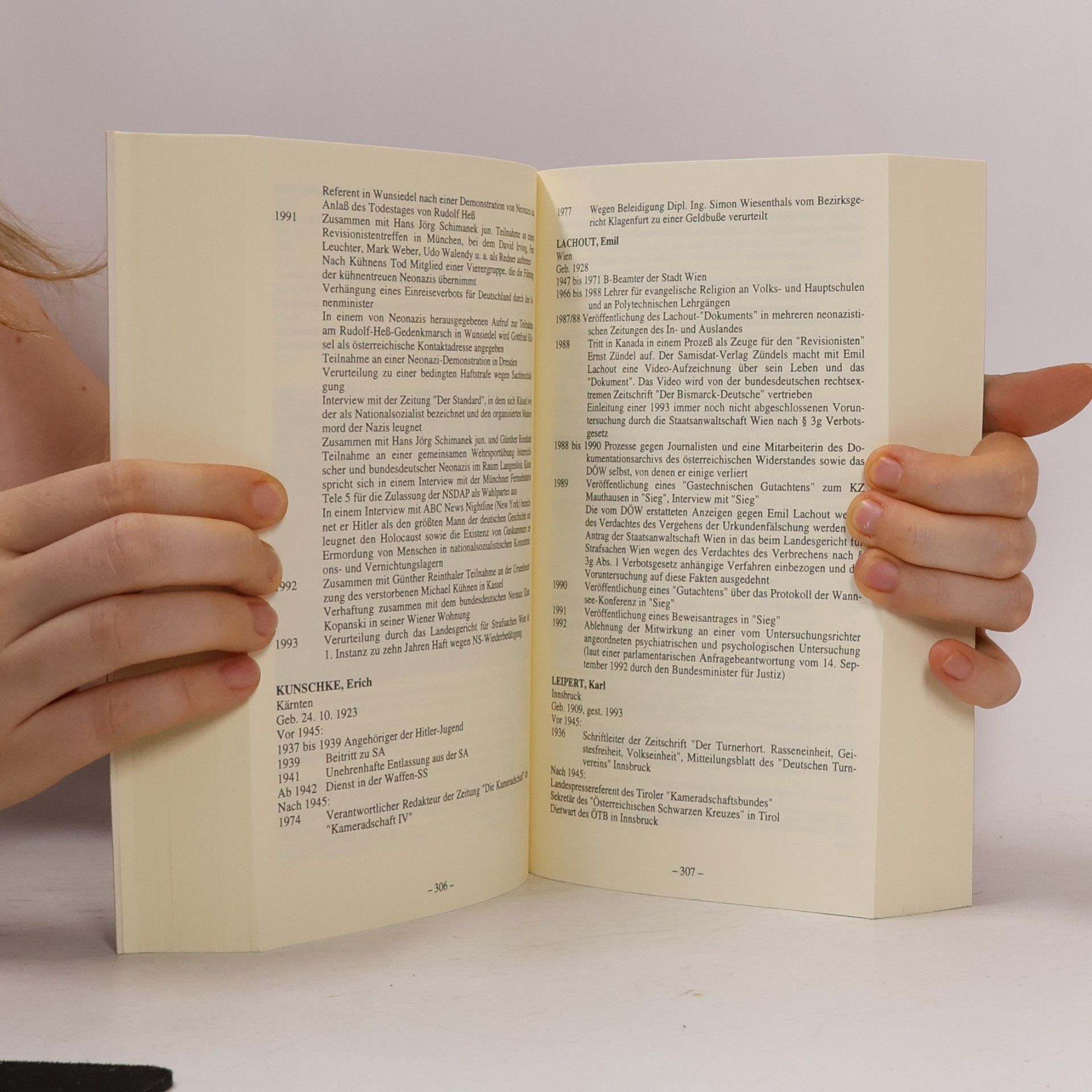 Brigitte Bailer Handbuch des österreichischen Rechtsextremismus