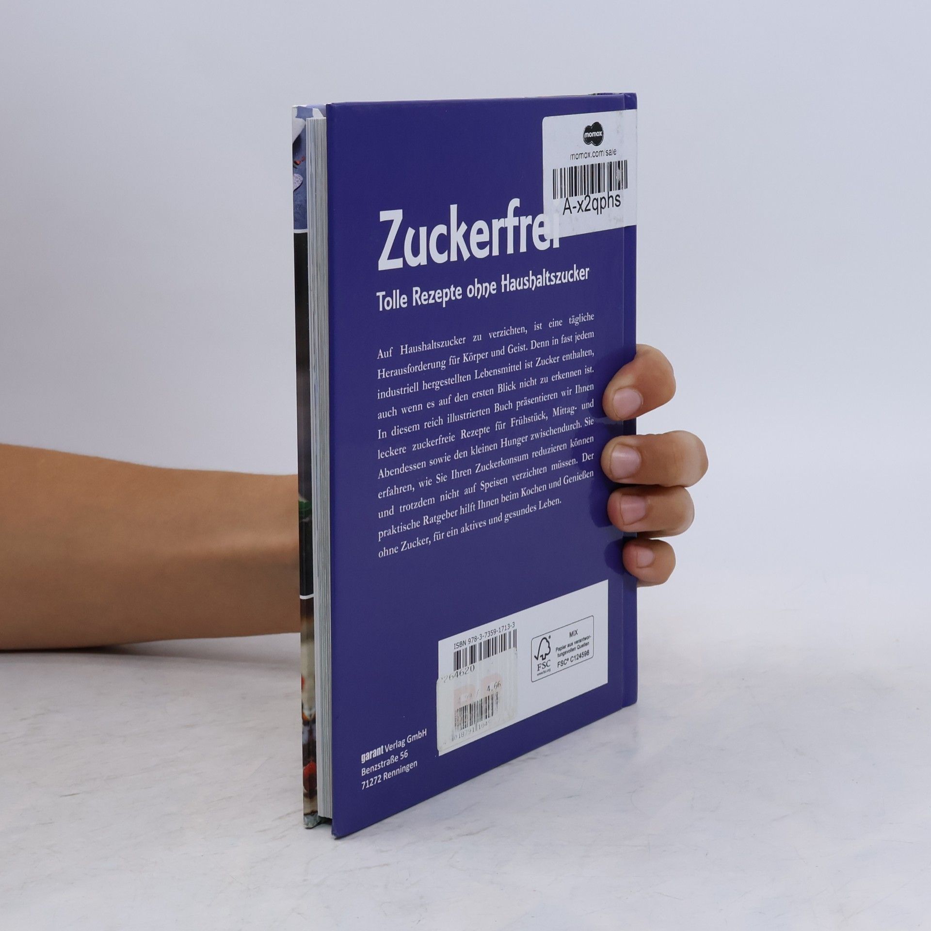 Zuckerfrei - tolle Rezepte ohne Haushaltszucker