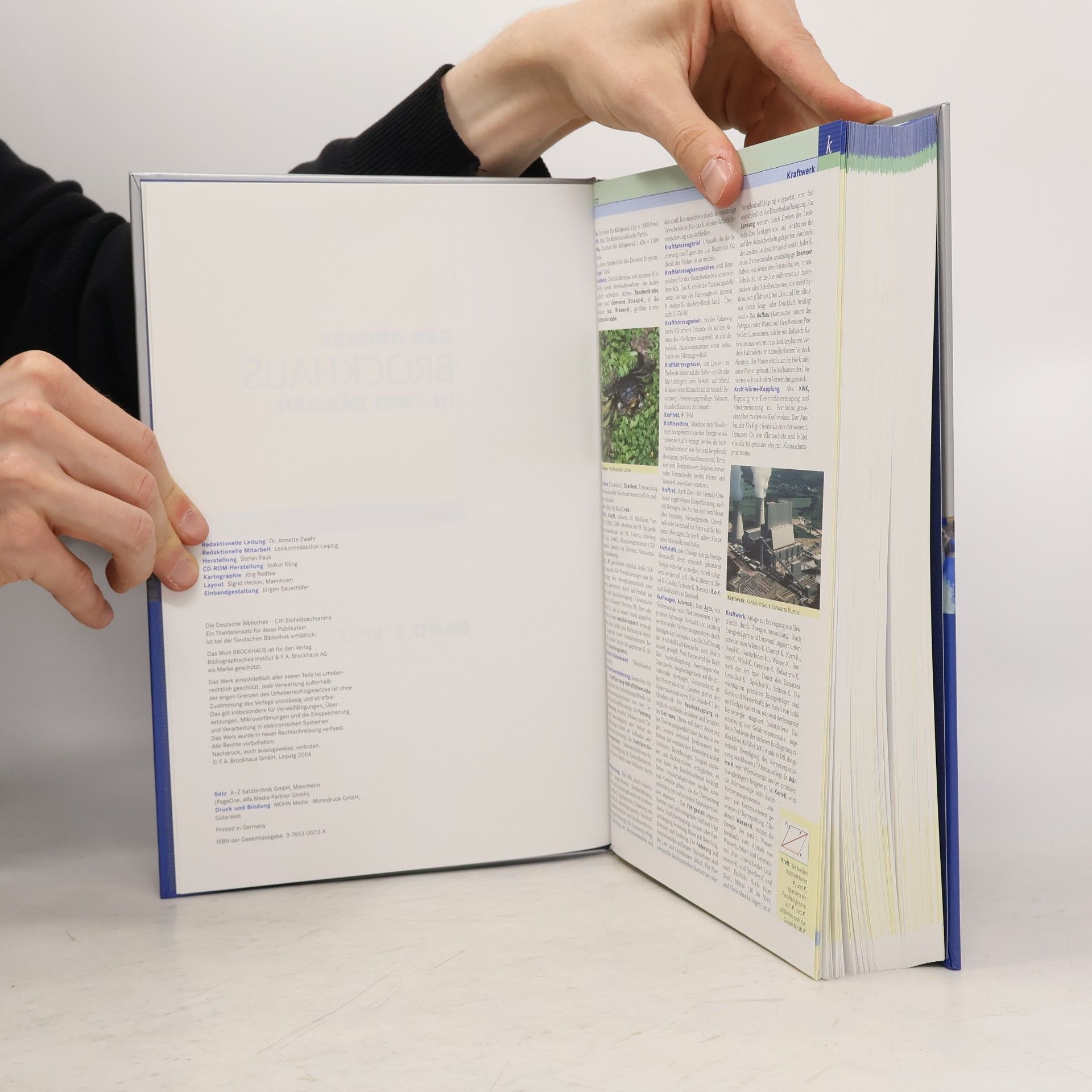 Collectif d'auteurs Der grosse Brockhaus in zwei Bänden