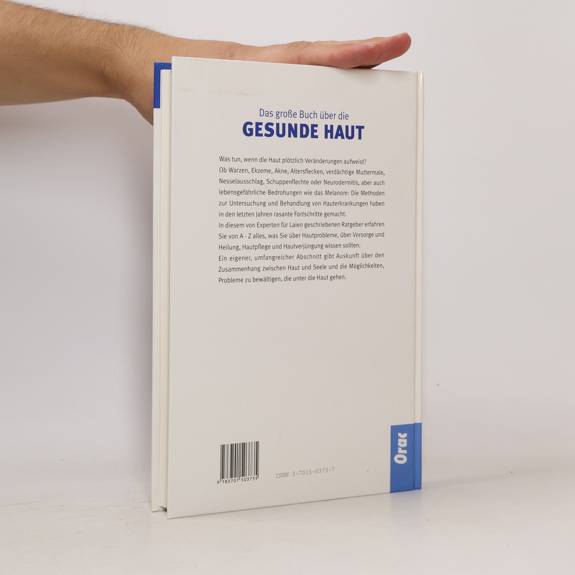Fritz Gschnait Das große Buch über die gesunde Haut