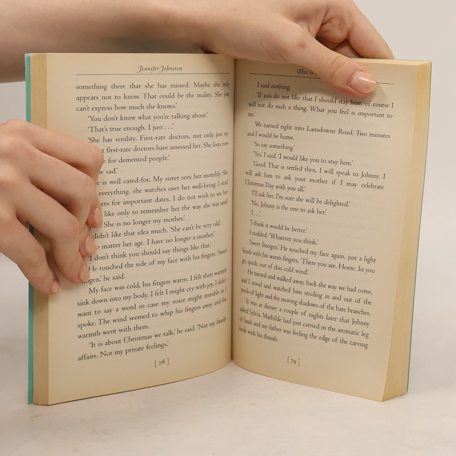 Jennifer Johnston This Is Not a Novel