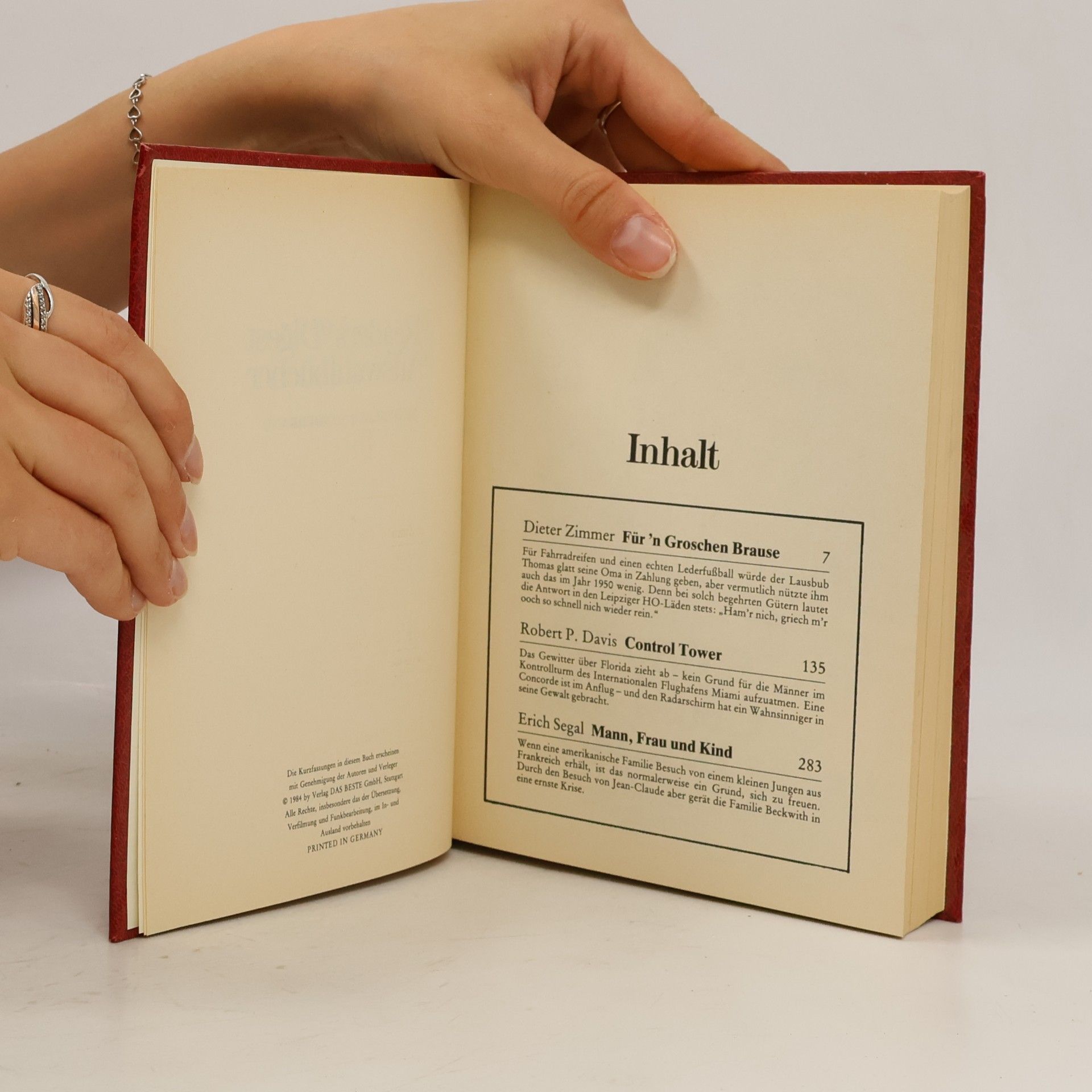 Dieter Zimmer Reader's Digest Auswahlbücher