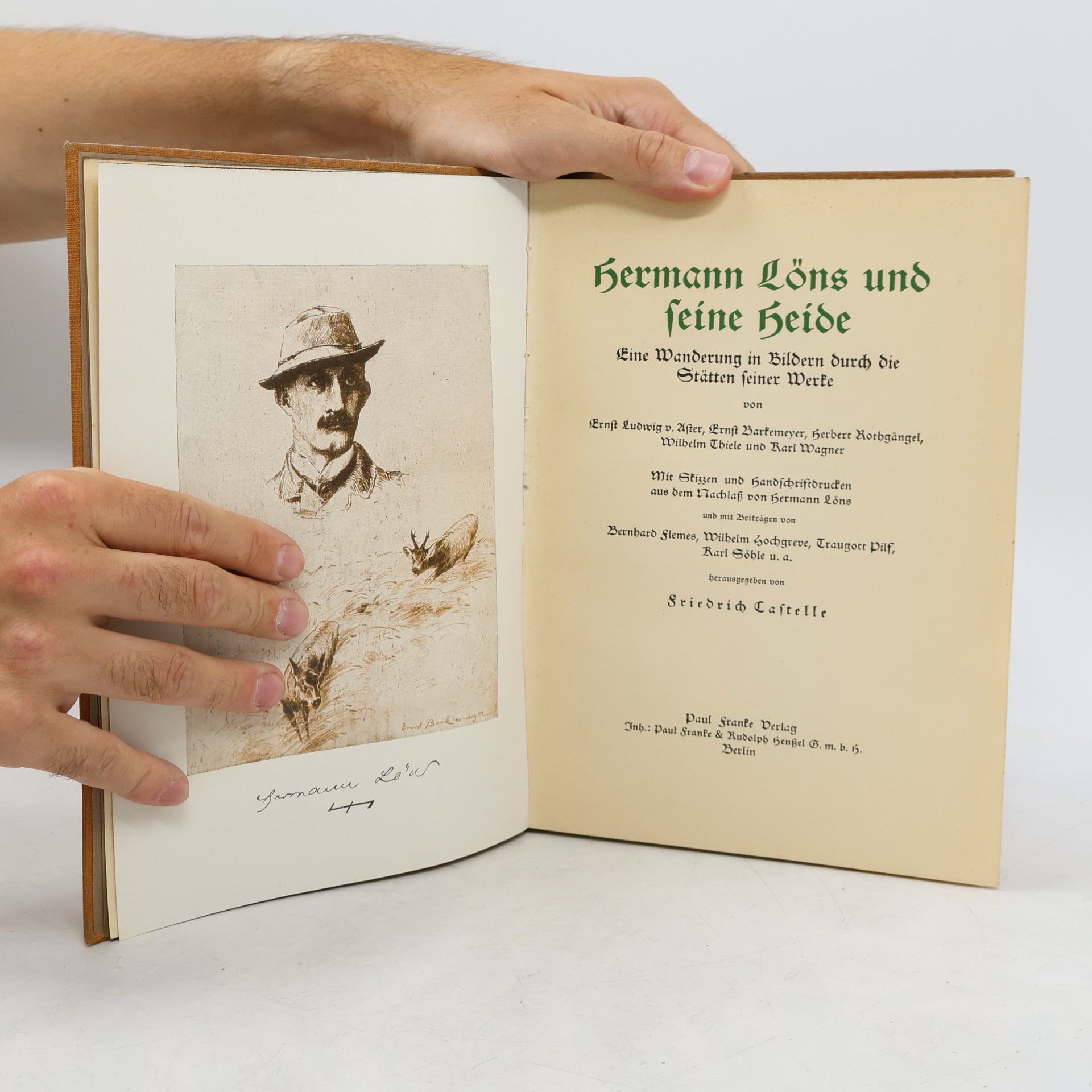 Friedrich Castelle Hermann Löns und seine Heide