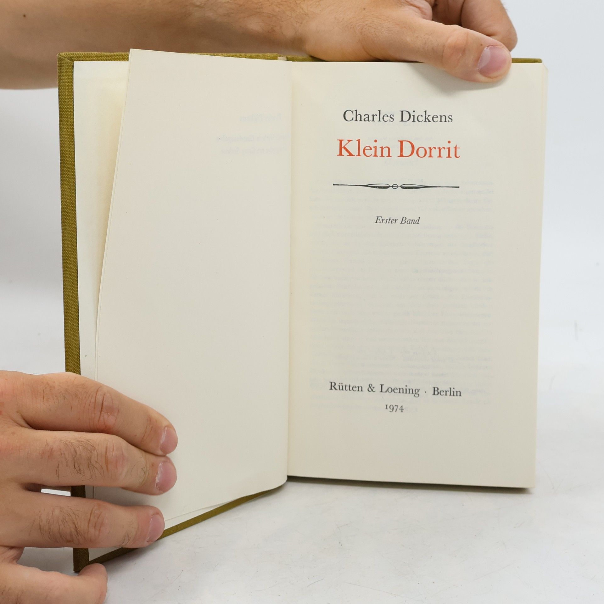 Charles Dickens Klein Dorrit