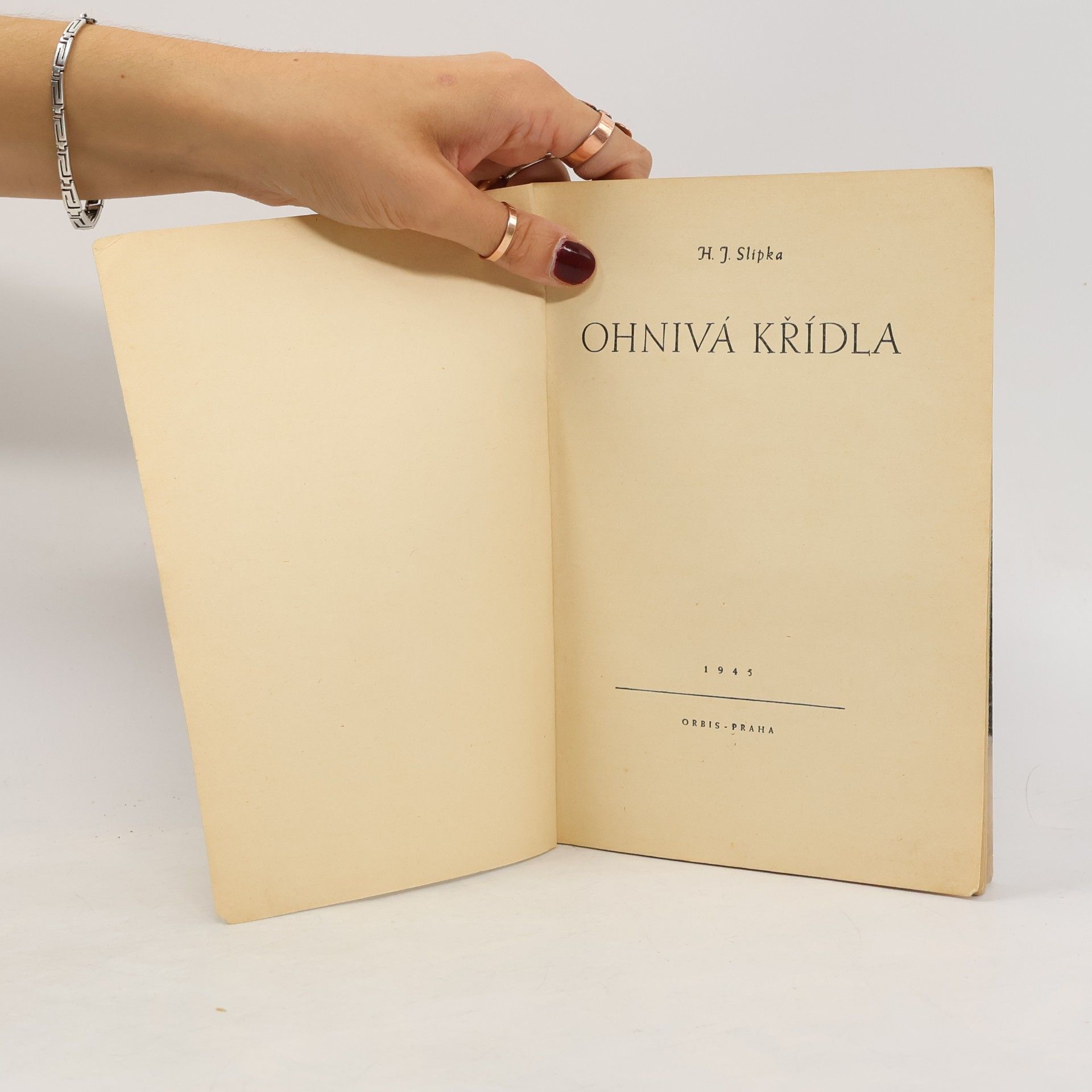 Hugo J. Slípka Ohnivá křídla