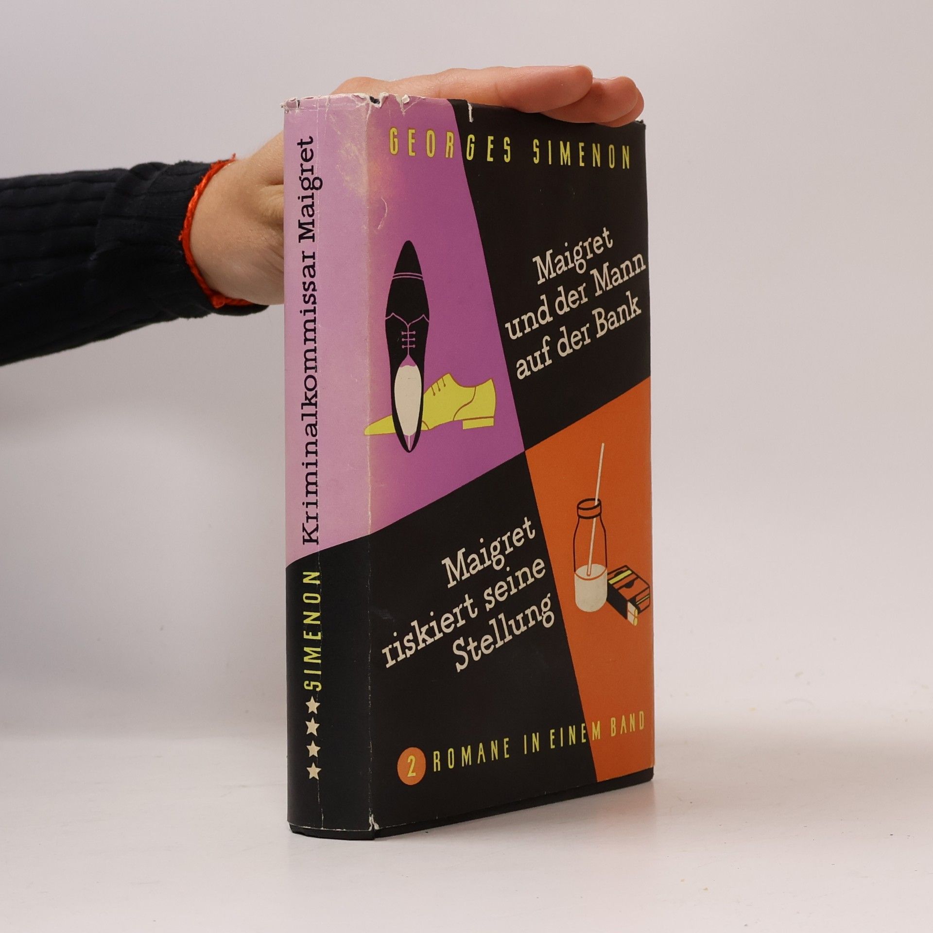 Georges Simenon Maigret und der Mann auf der Bank. Maigret riskiert seine Stellung