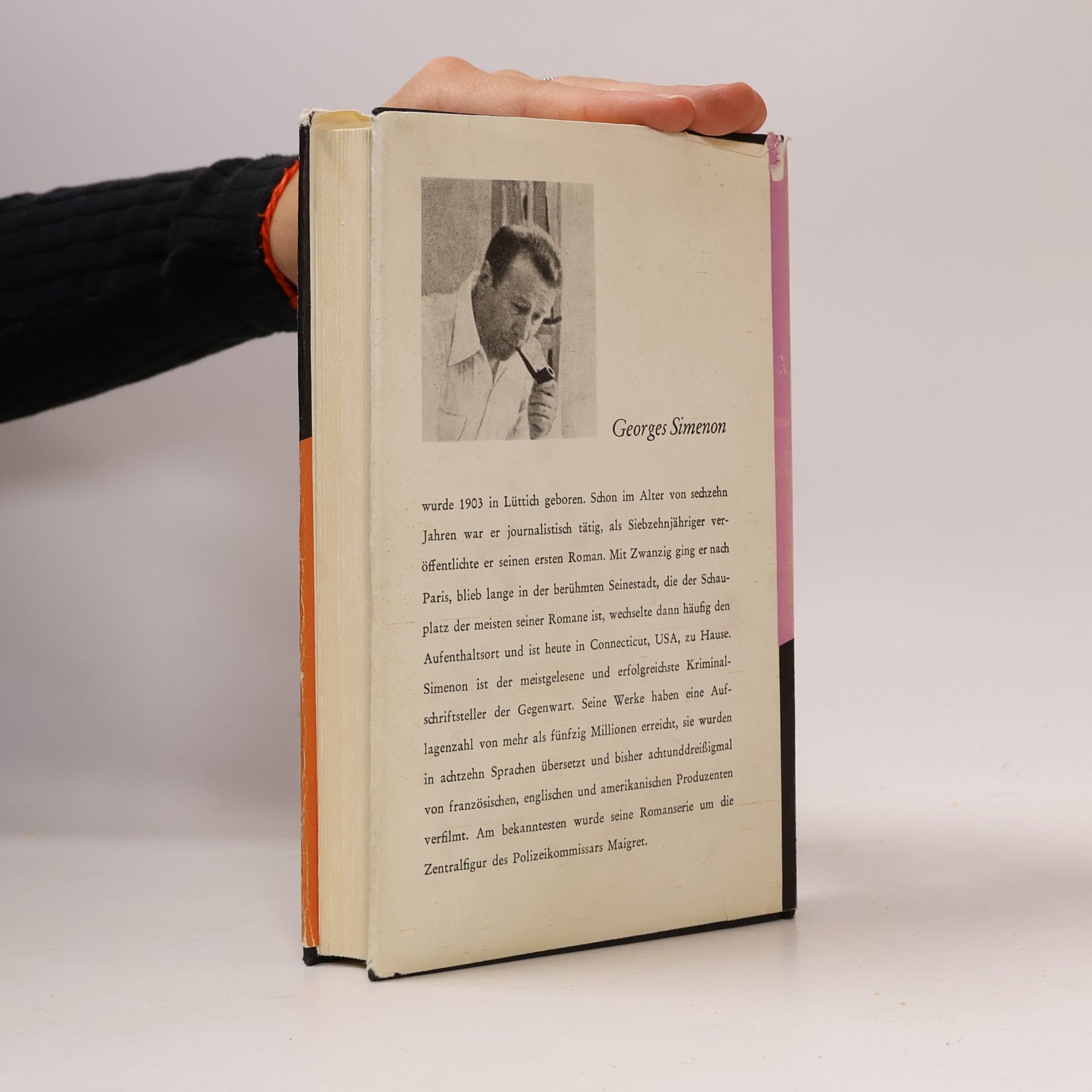 Georges Simenon Maigret und der Mann auf der Bank. Maigret riskiert seine Stellung