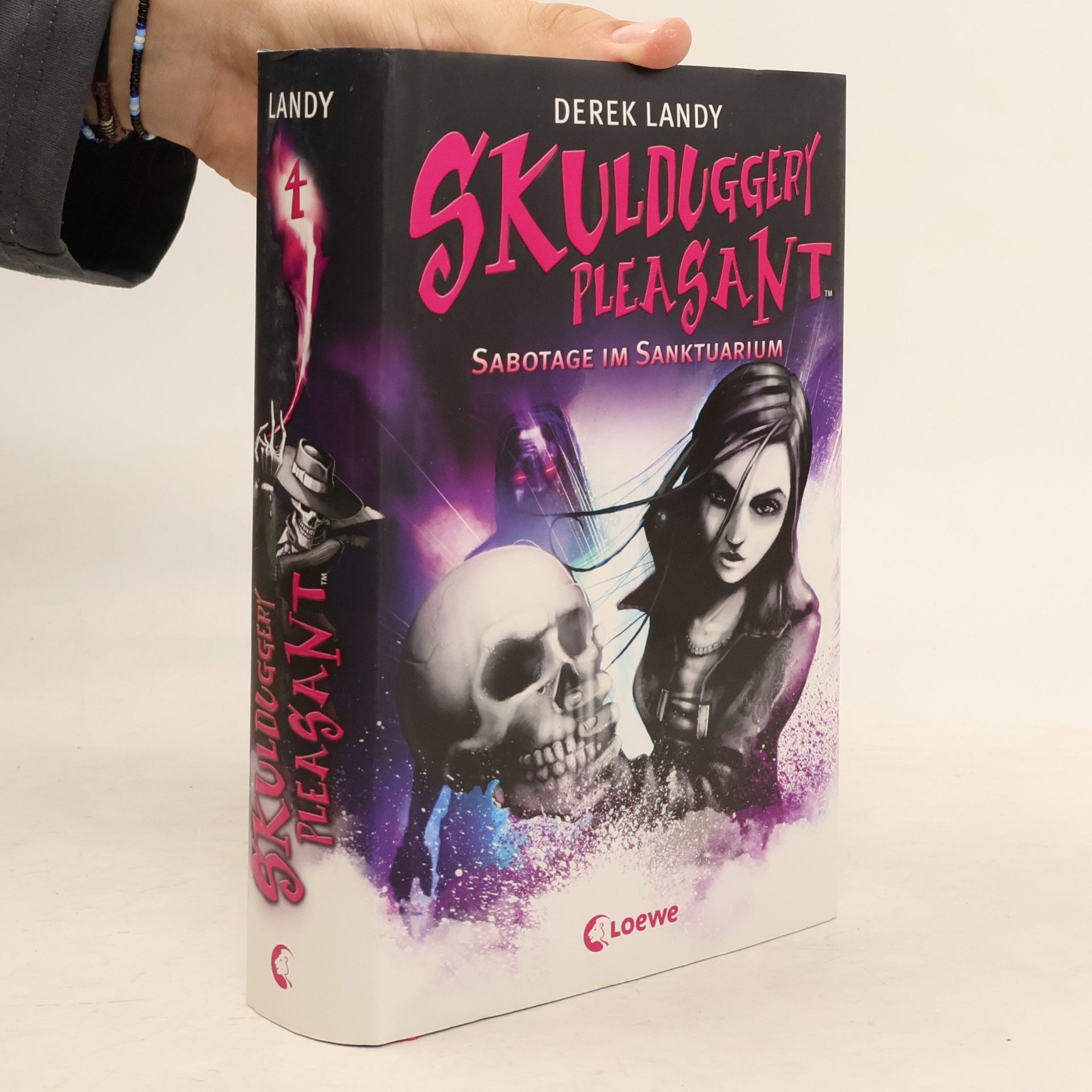 Derek Landy Skulduggery Pleasant 4. Sabotage im Sanktuarium