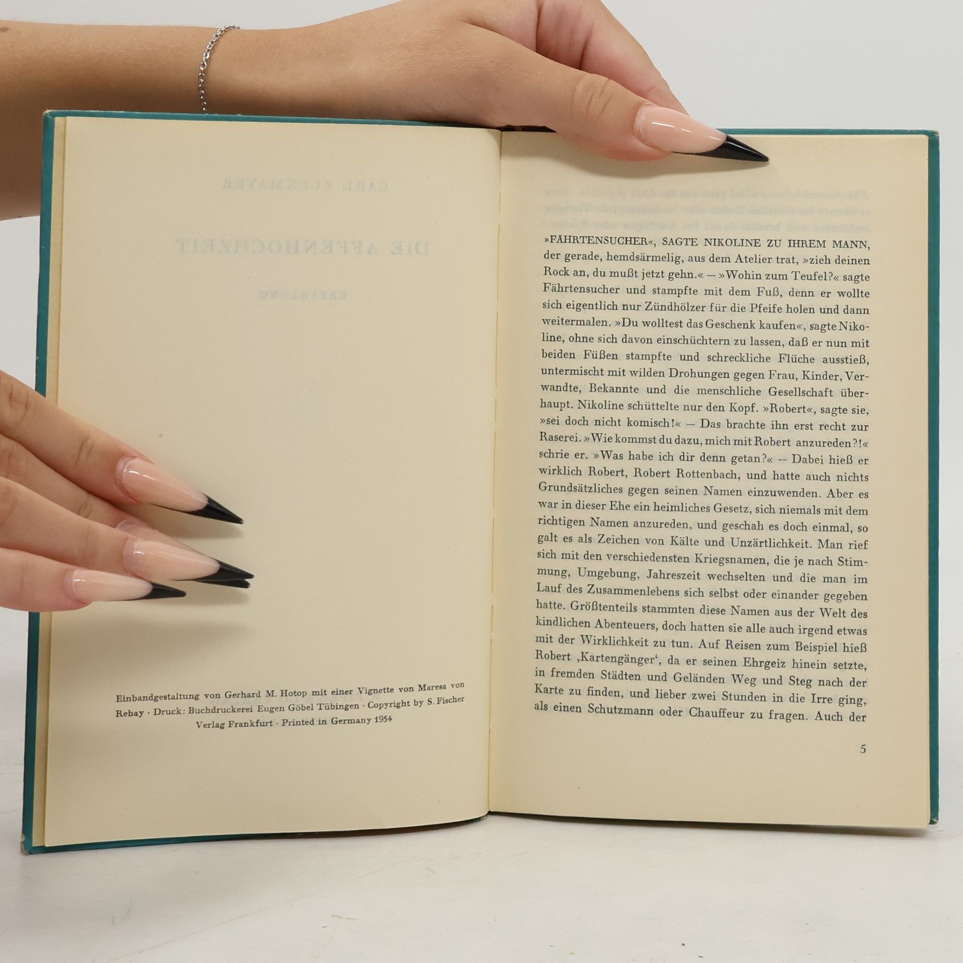 Carl Zuckmayer Die Affenhochzeit