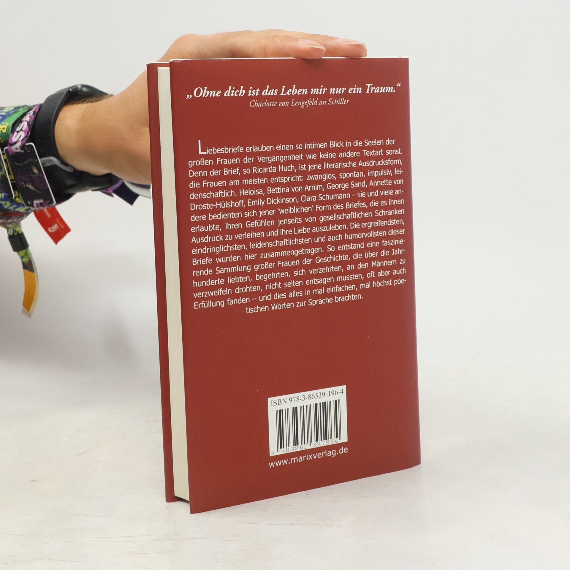 Sabine Anders Liebesbriefe großer Frauen