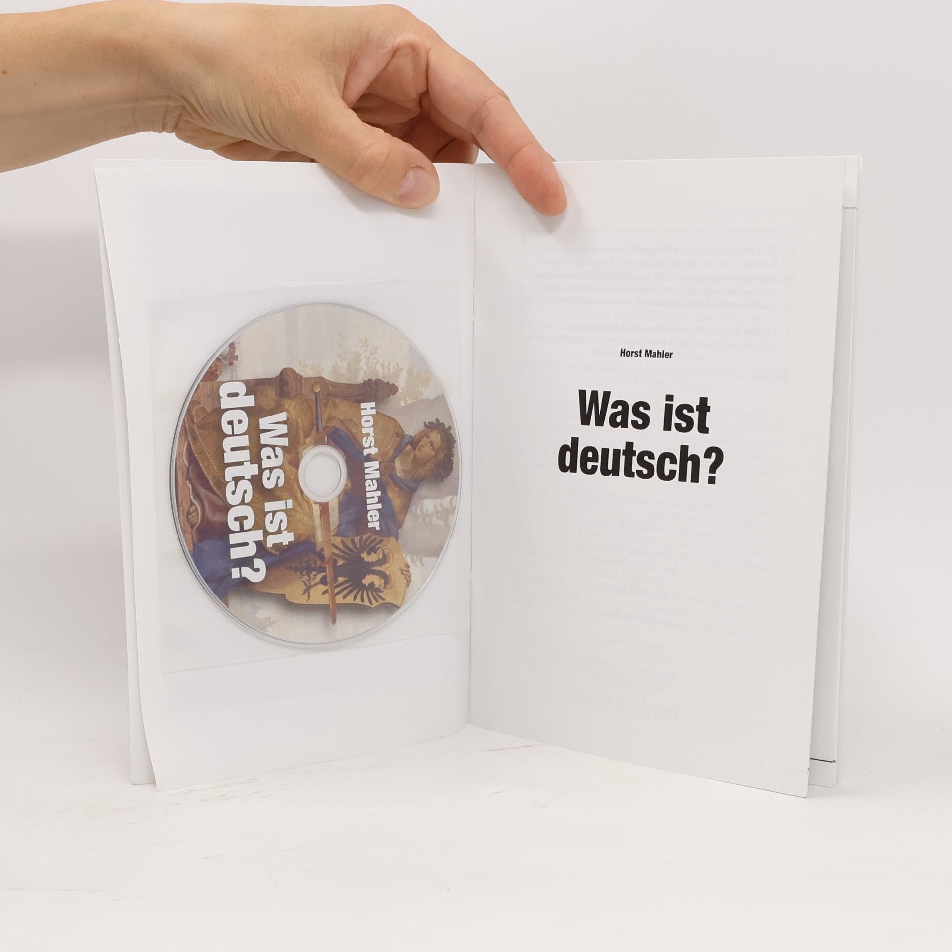 Horst Mahler Was ist deutsch?