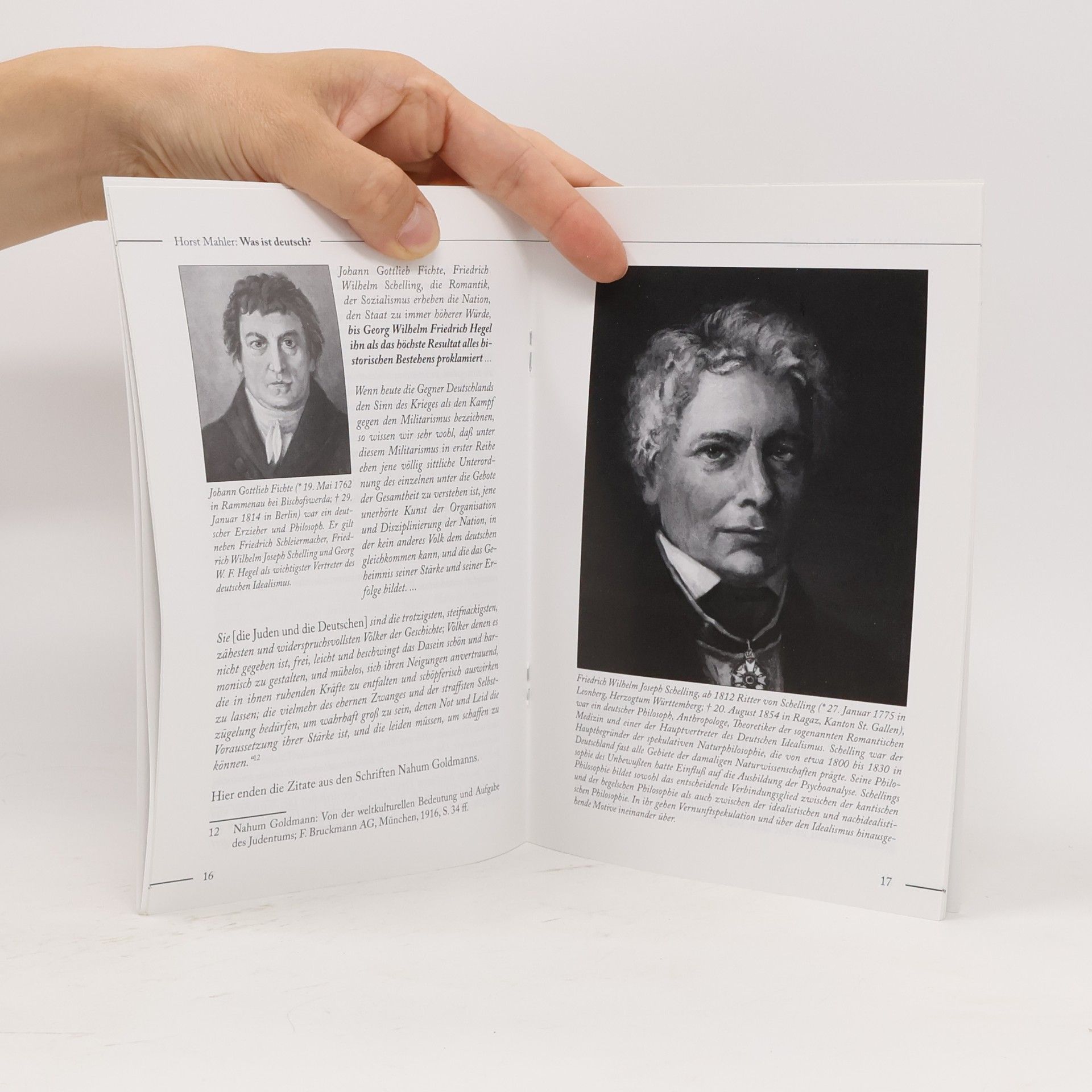 Horst Mahler Was ist deutsch?