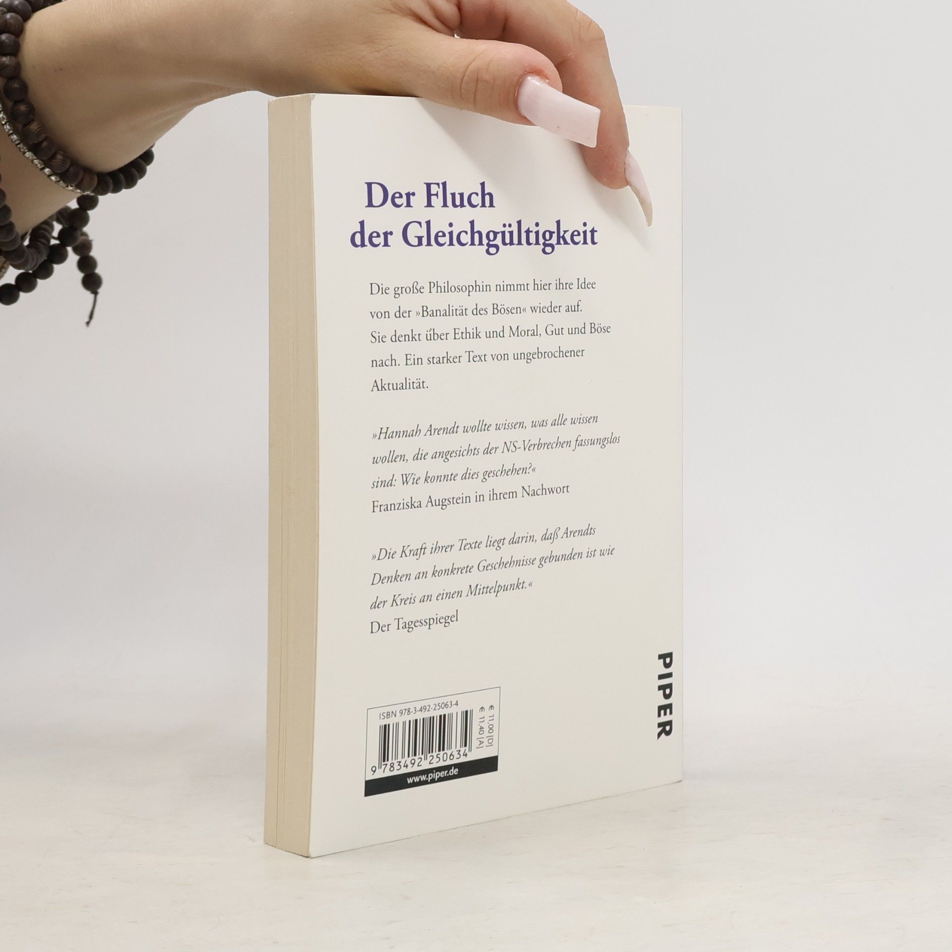 Hannah Arendt Über das Böse