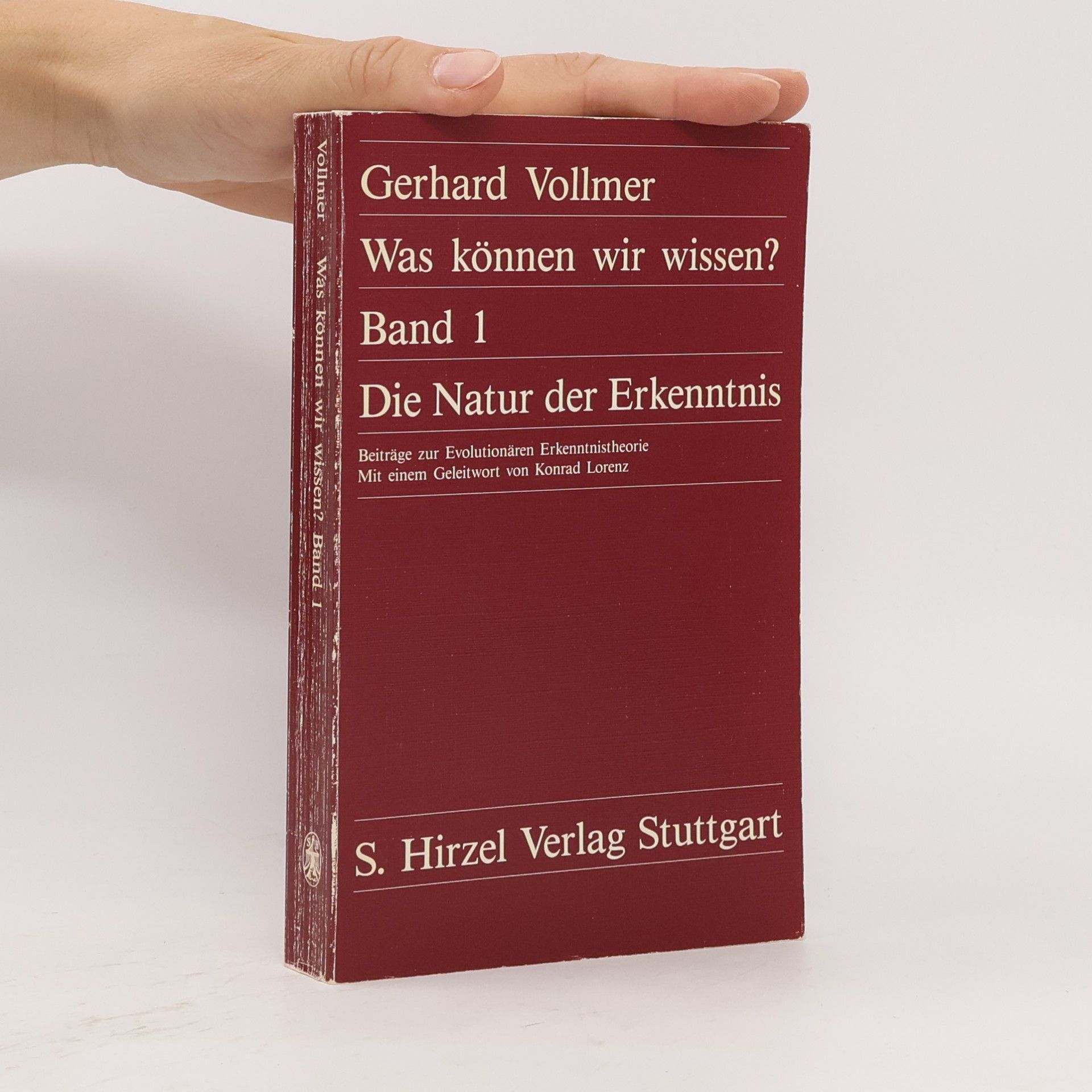 Gerhard Vollmer Was können wir wissen?