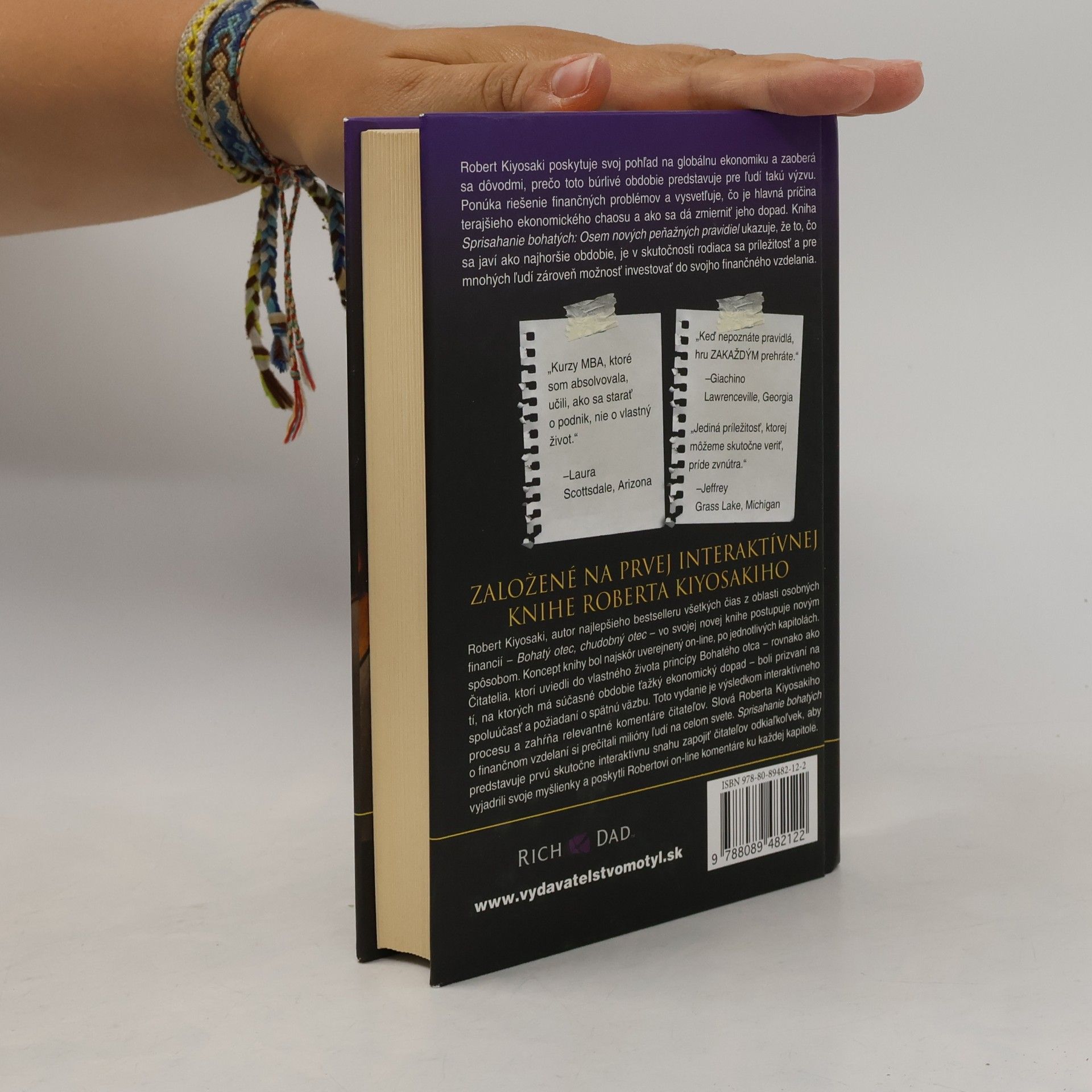 Robert Kiyosaki Sprisahanie bohatých – 8 nových peňažných pravidiel