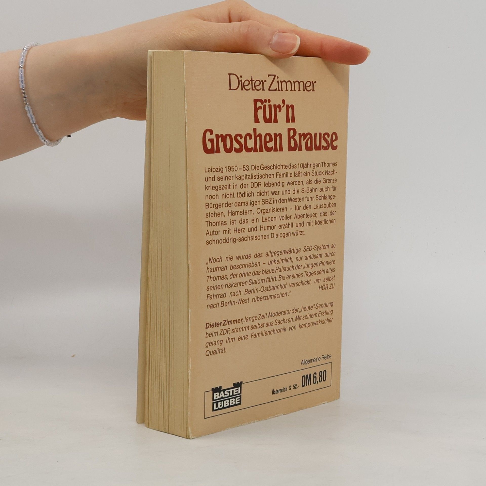 Dieter Zimmer Für'n Groschen Brause