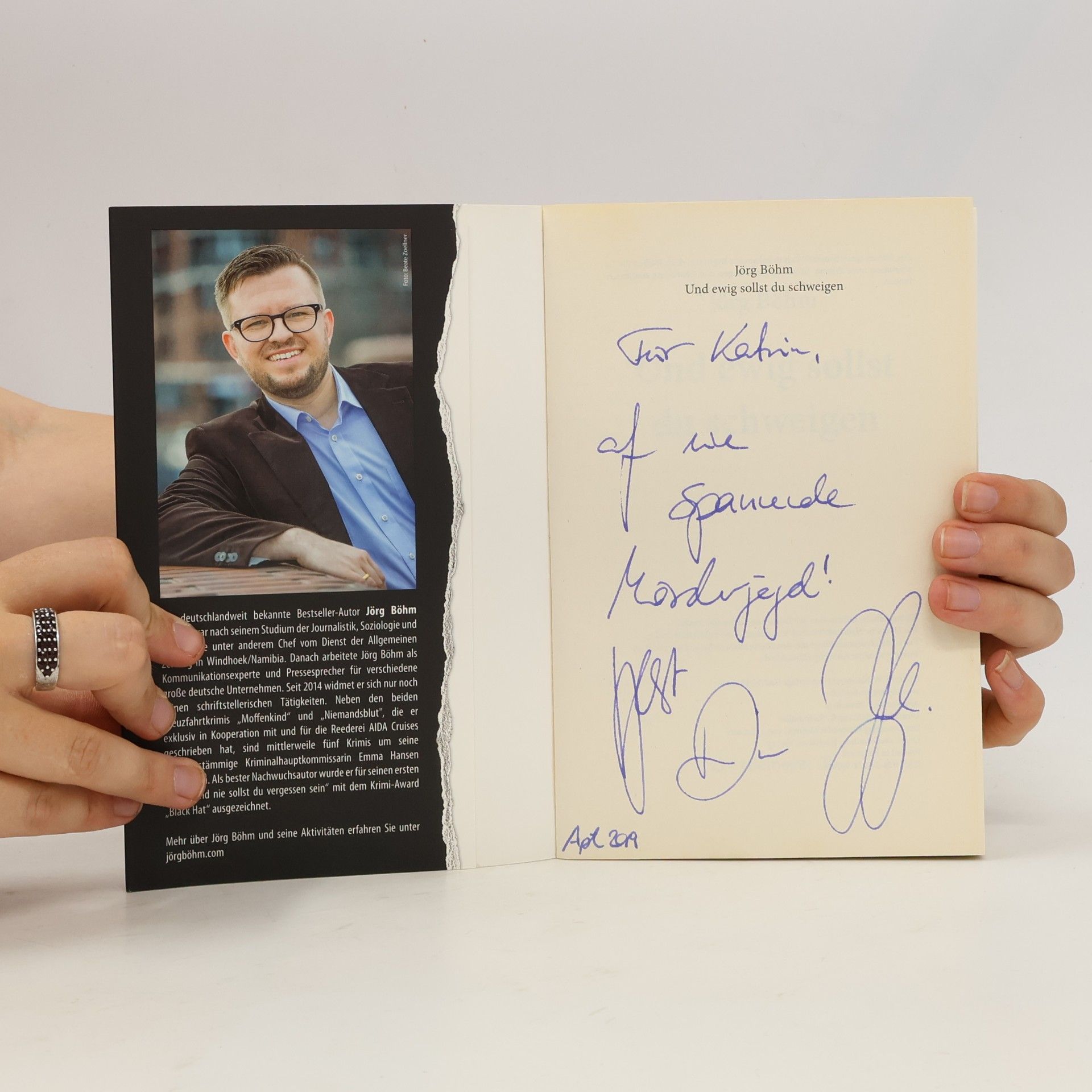 Jörg Böhm Und ewig sollst du schweigen