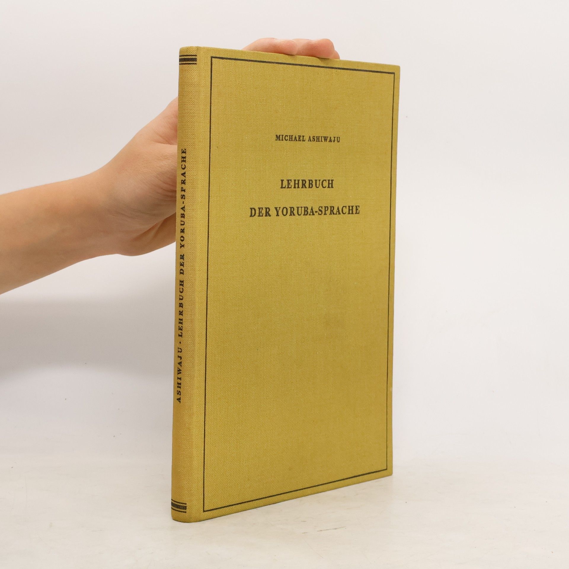 Lehrbuch der Yoruba-Sprache
