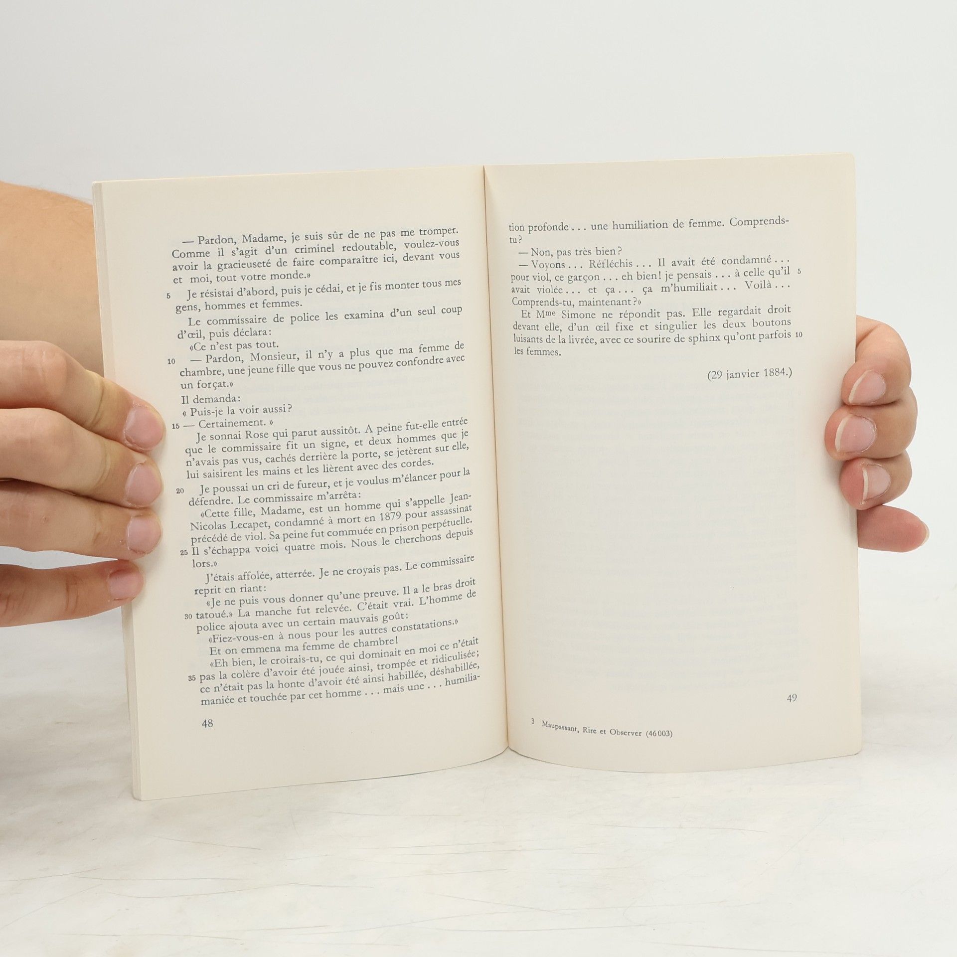 Rire et observer avec Guy de Maupassant