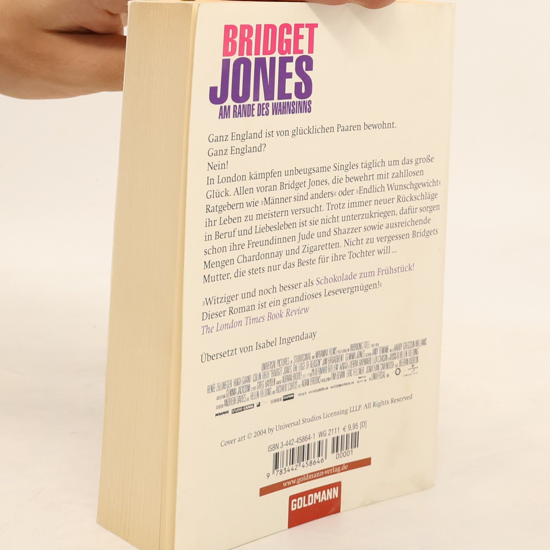 Helen Fielding Bridget Jones - am Rande des Wahnsinns