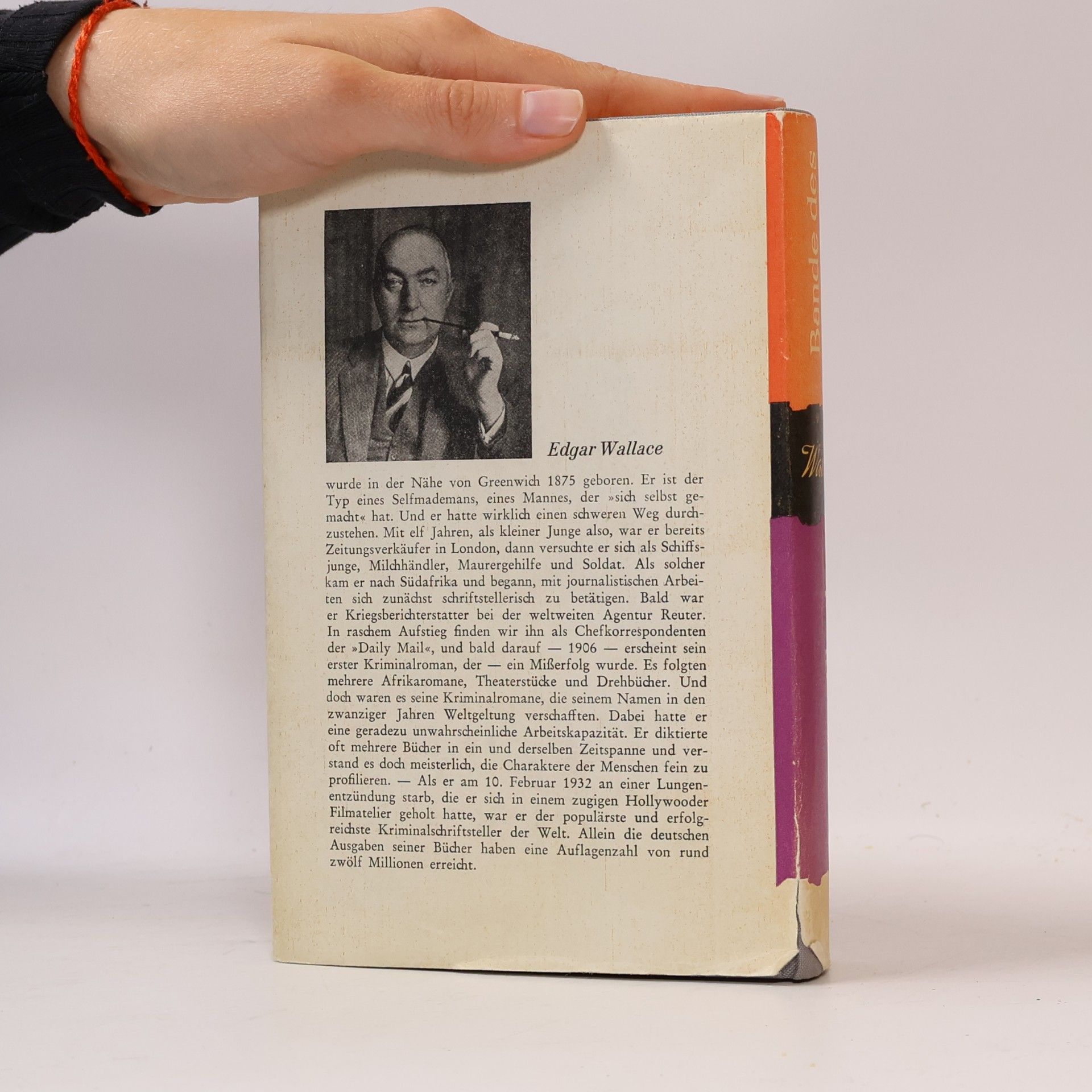 Edgar Wallace Die Bande des Schreckens John Flack
