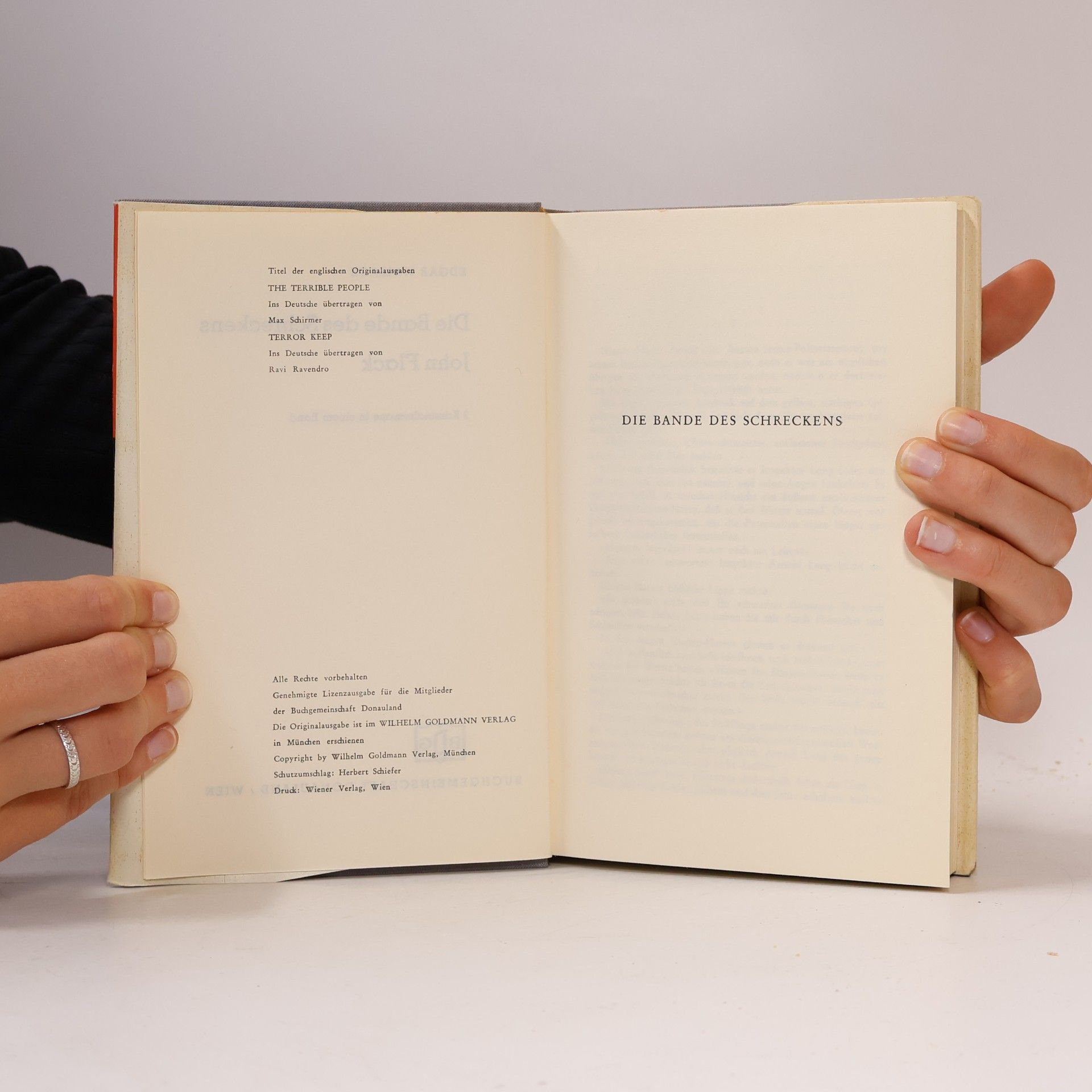 Edgar Wallace Die Bande des Schreckens John Flack