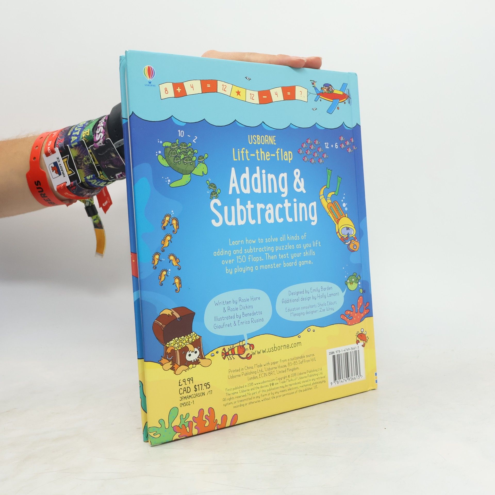Rosie Dickins Lift-the-Flap Adding and Subtracting