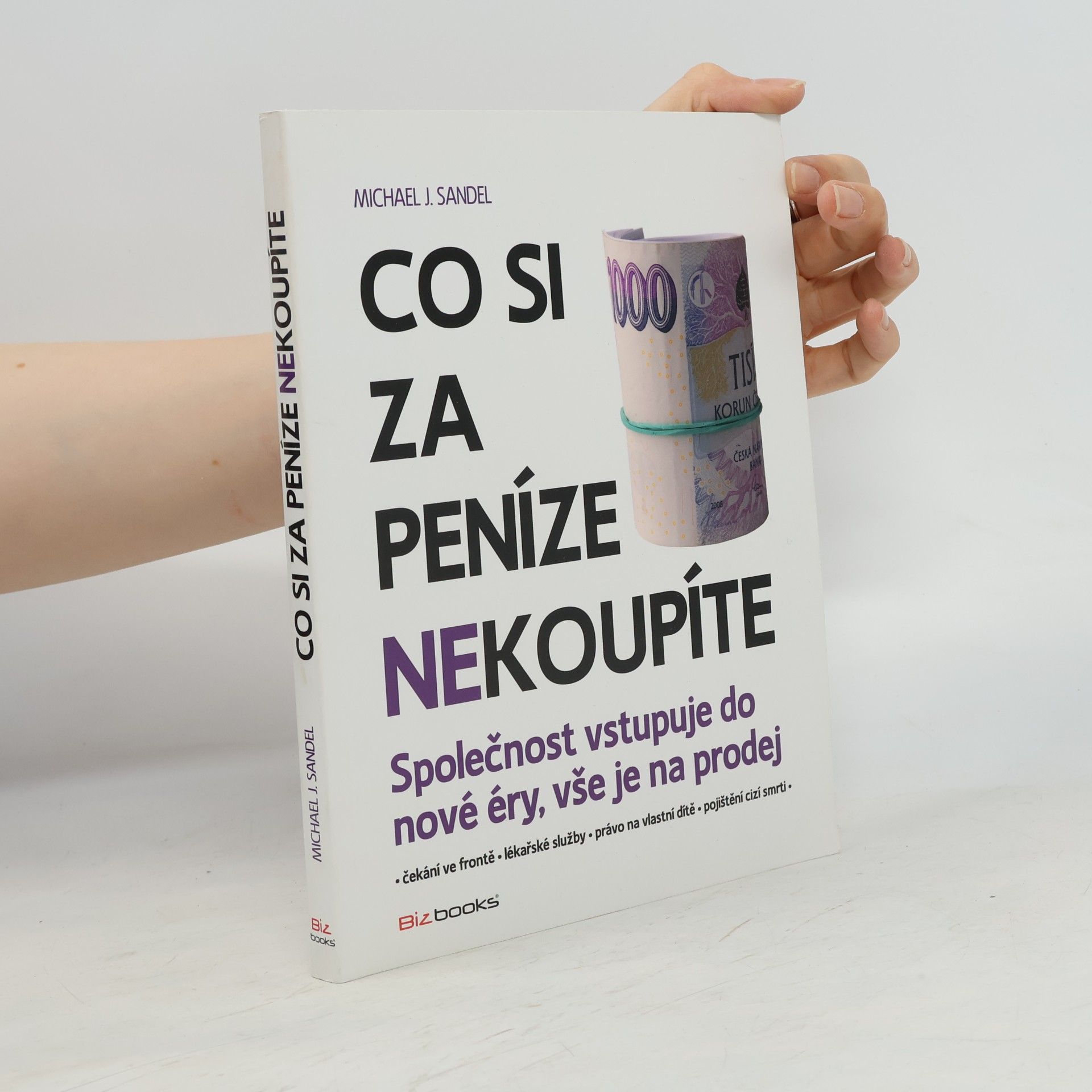 Michael Sandel Co si za peníze (ne)koupíte. Společnost vstupuje do nové éry, vše je na prodej