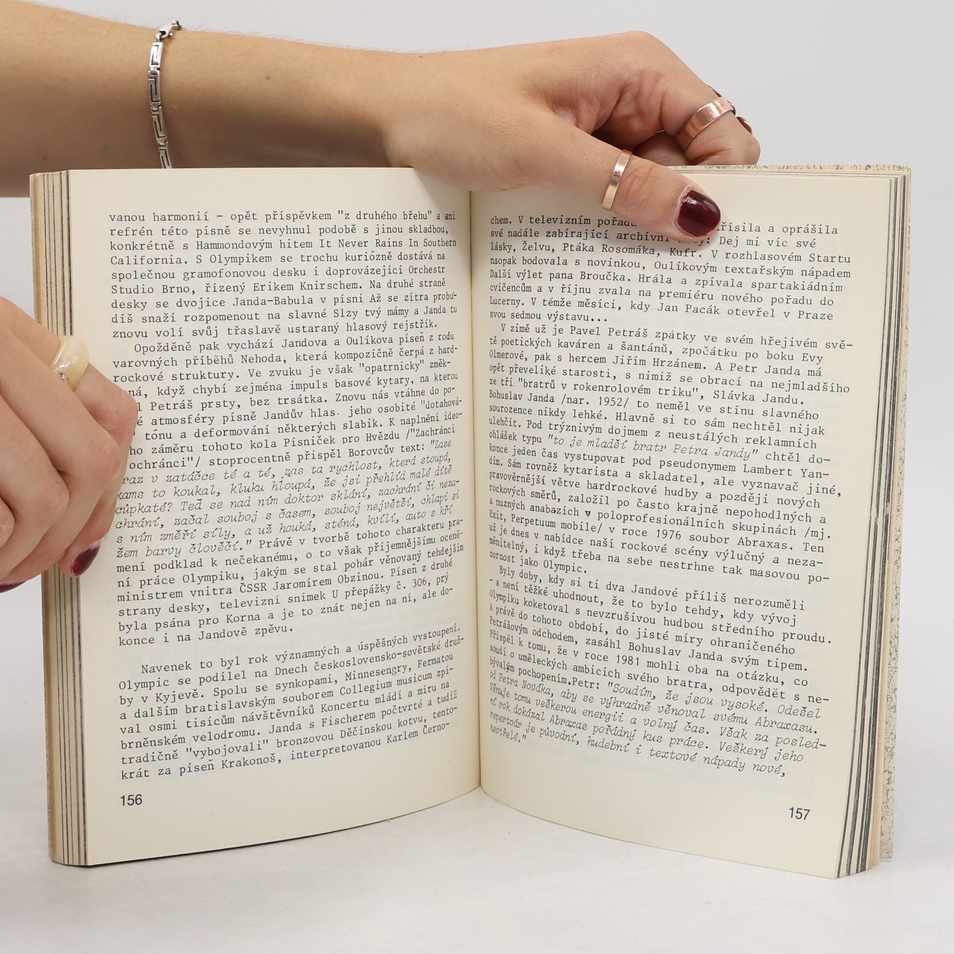 Jaromír Tůma Čtyři hrají Rock. Jasná zpráva o skupině Olympic