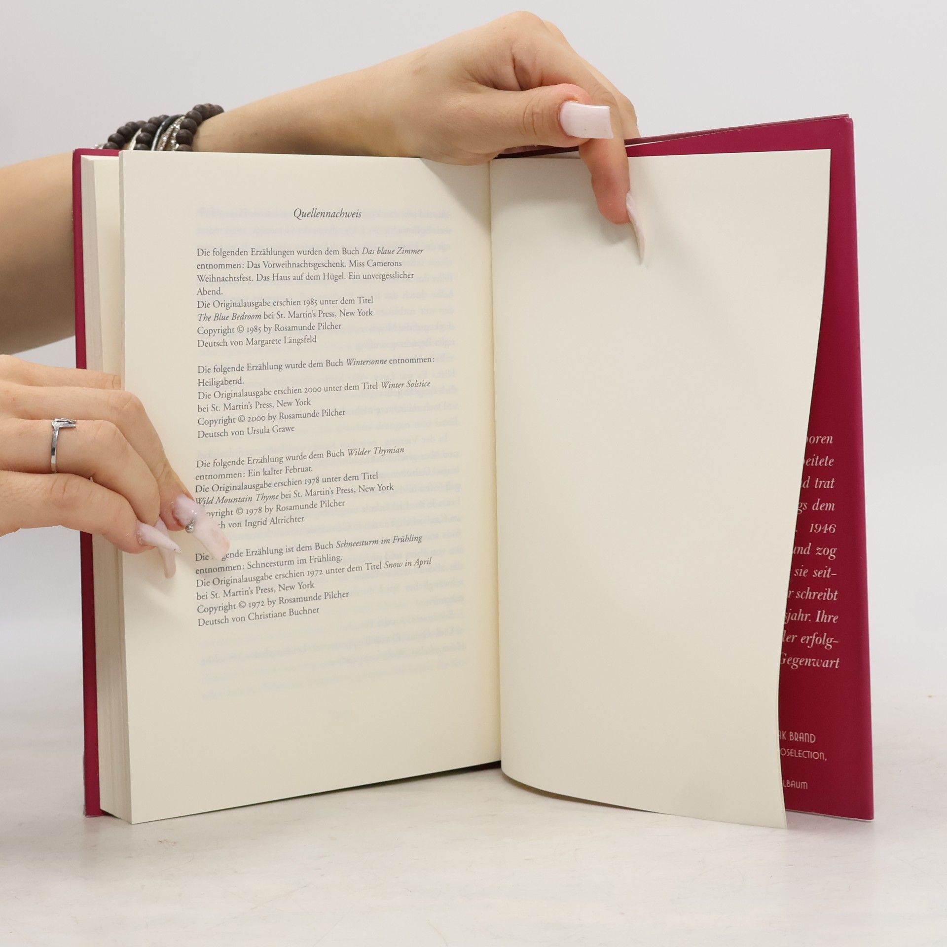 Rosamunde Pilcher Ein Spaziergang im Schnee