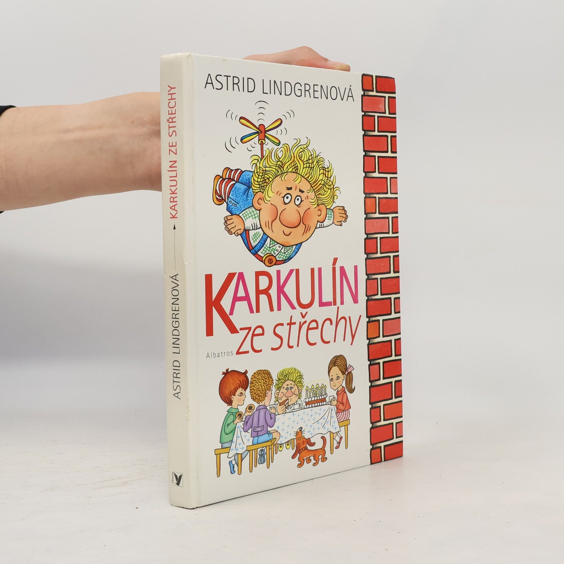 Astrid Lindgren Karkulín ze střechy