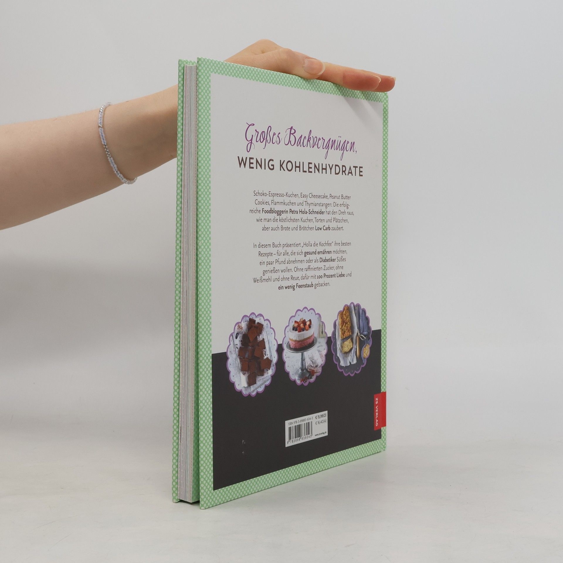 Petra Hola-Schneider Low Carb Backen