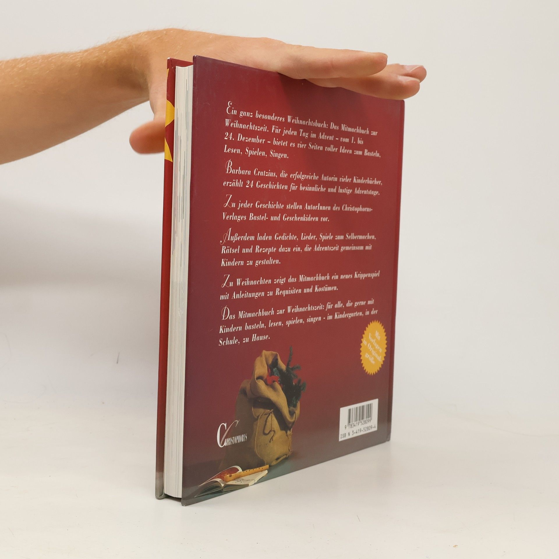 Barbara Cratzius Das Mitmachbuch zur Weihnachtszeit