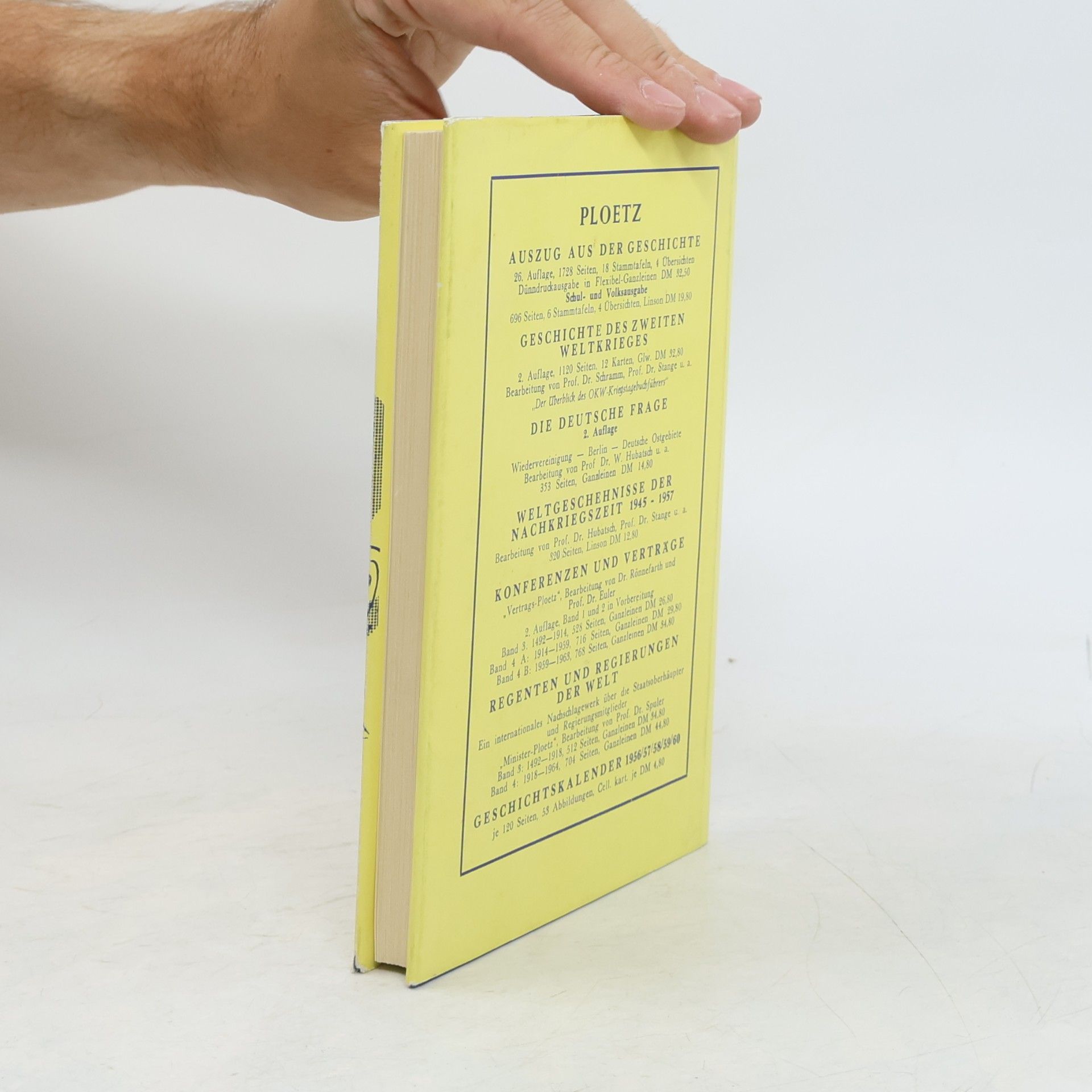 Autorenkollektiv Ploetz. Raum und Bevölkerung in der Weltgeschichte 1
