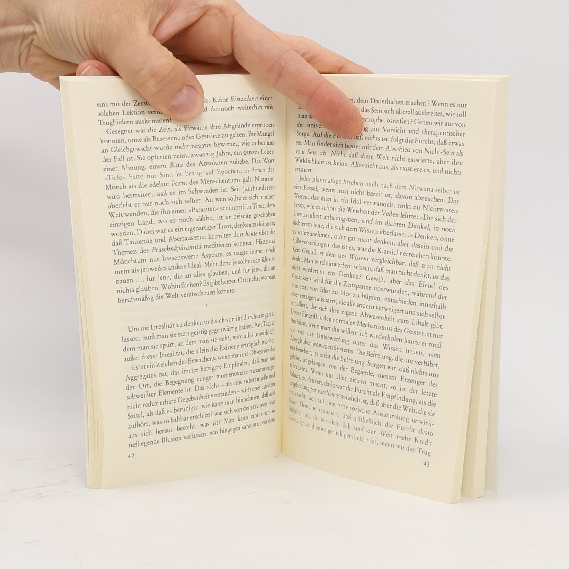 Emil M. Cioran Die verfehlte Schöpfung