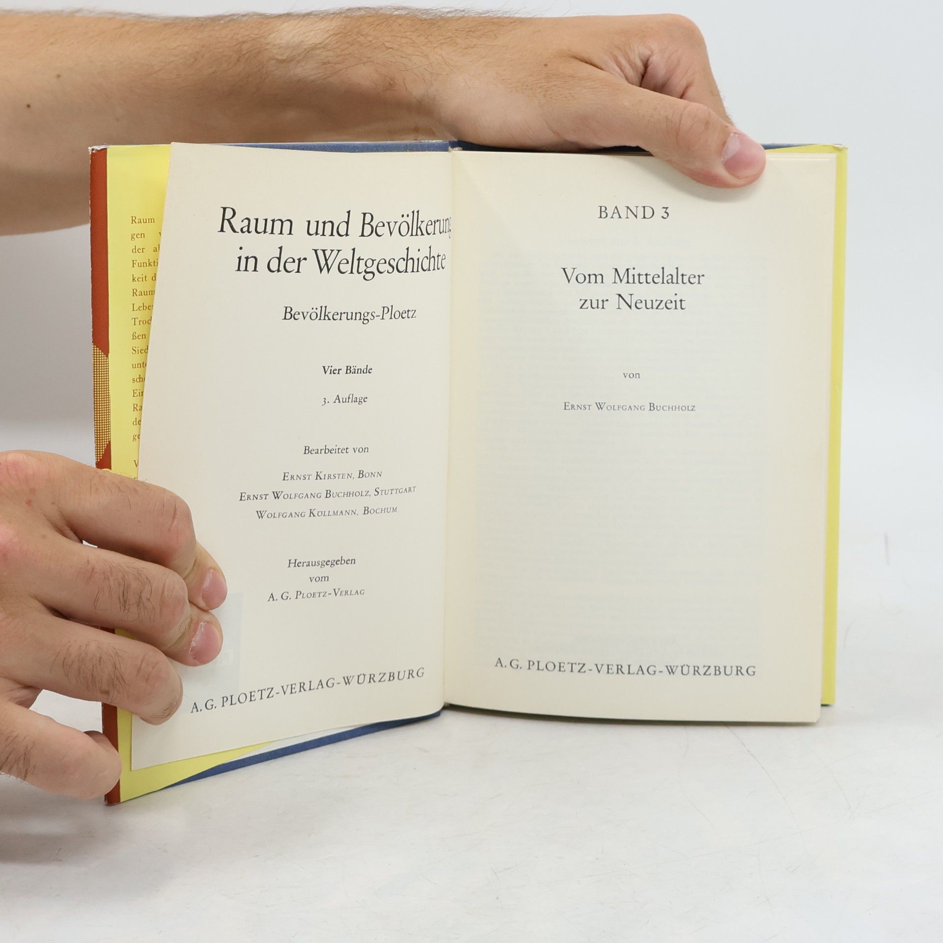 Autorenkollektiv Ploetz. Raum und Bevölkerung in der Weltgeschichte 3