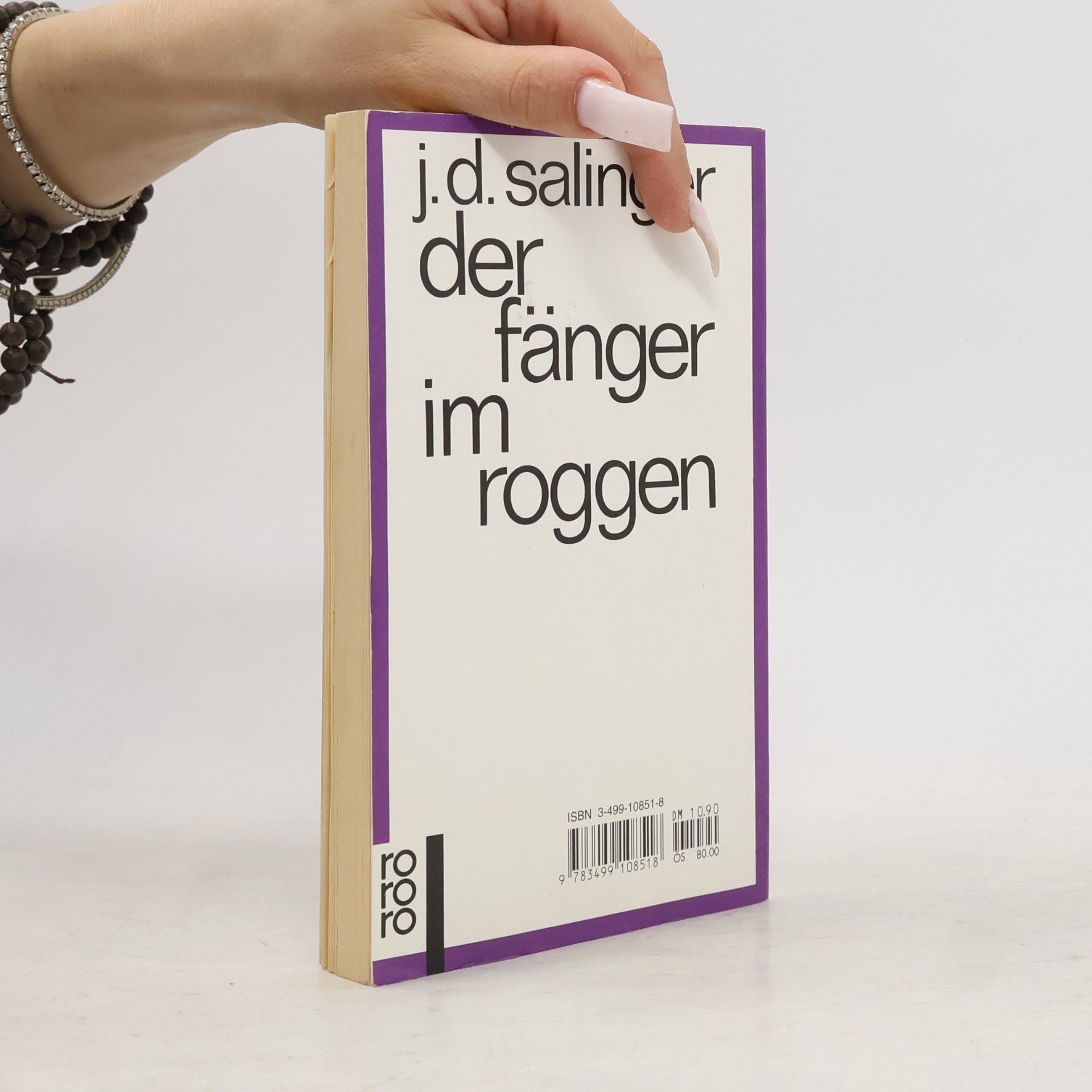 J. D. Salinger Der Fänger im Roggen
