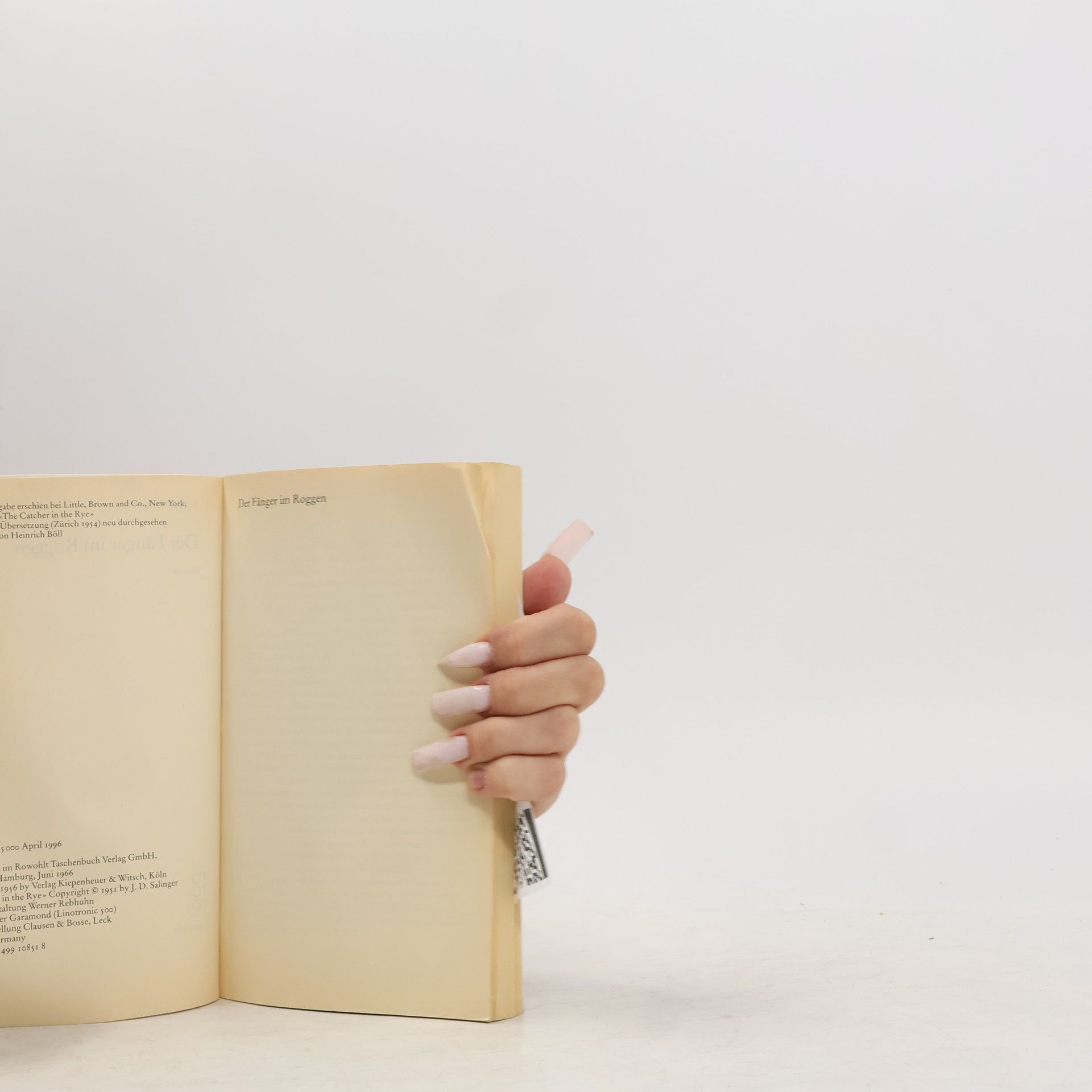 J. D. Salinger Der Fänger im Roggen