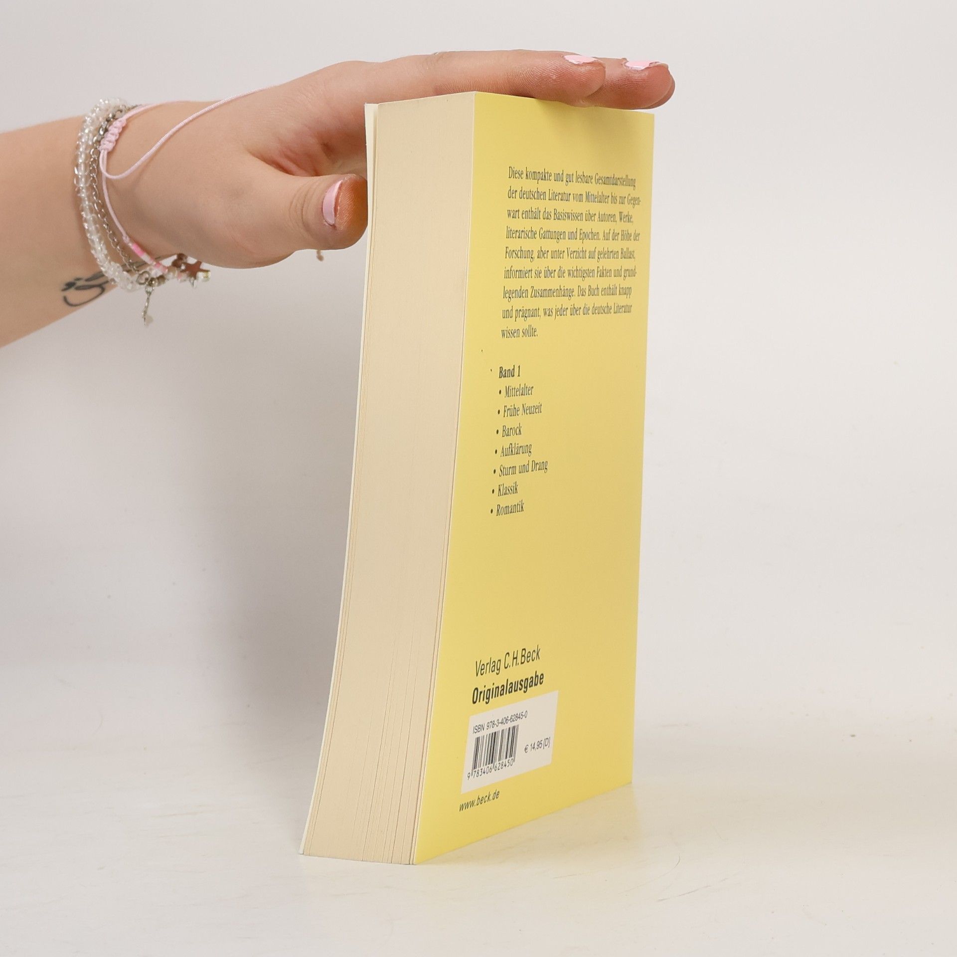 Collectif d'auteurs Geschichte der deutschen Literatur. Band I, Vom Mittelalter bis zur Romantik