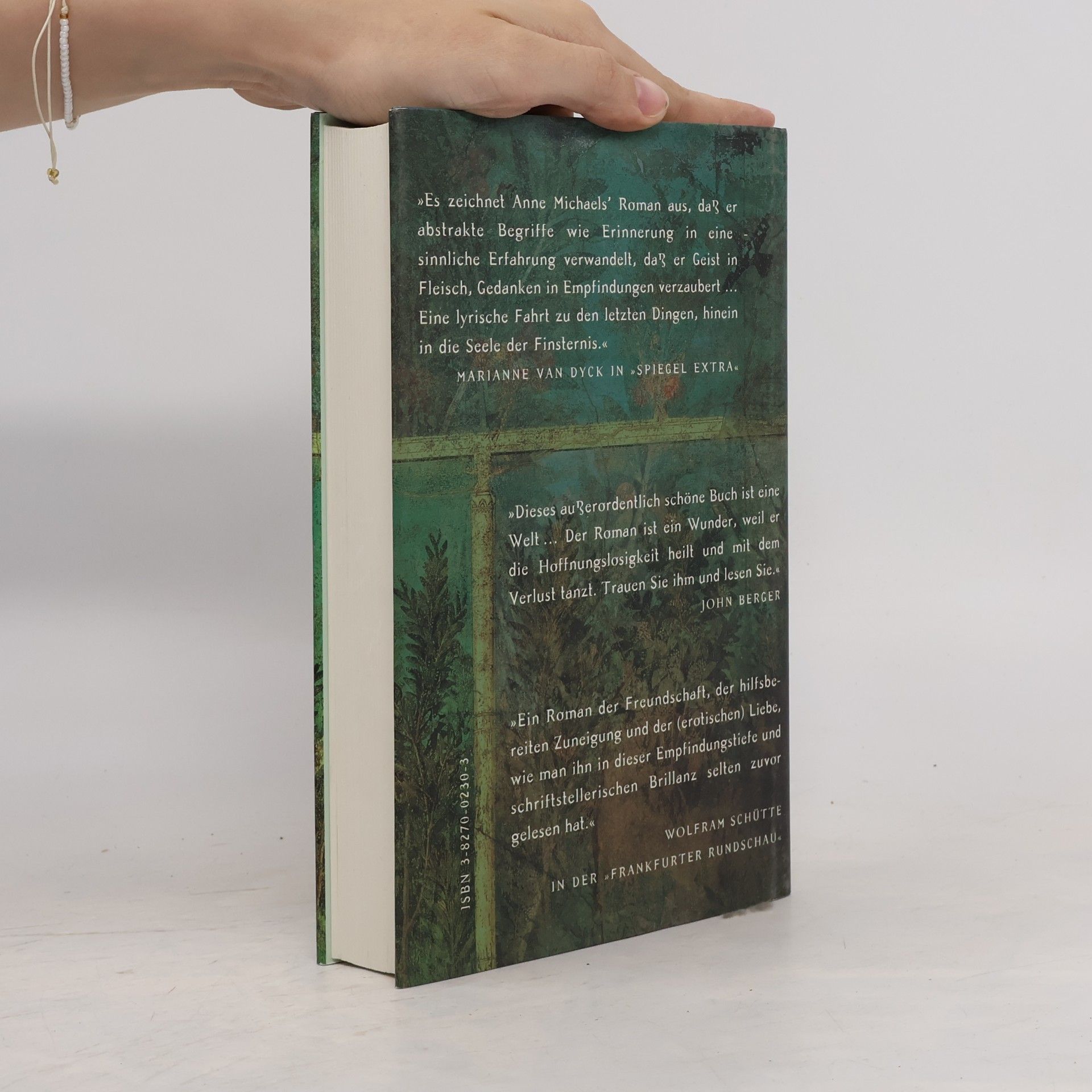 Anne Michaels Flucht Stücke