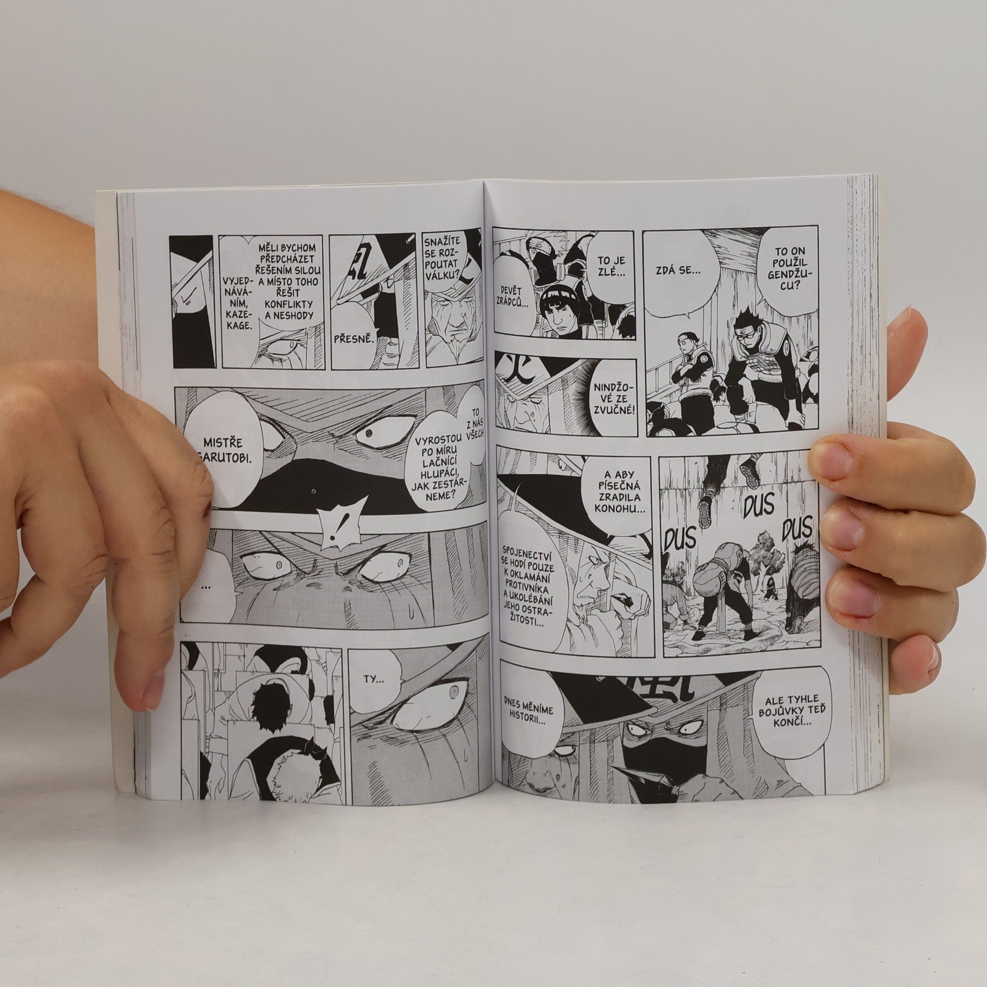 Masaši Kišimoto Naruto. 13. díl, Čúninské zkoušky - završení!!