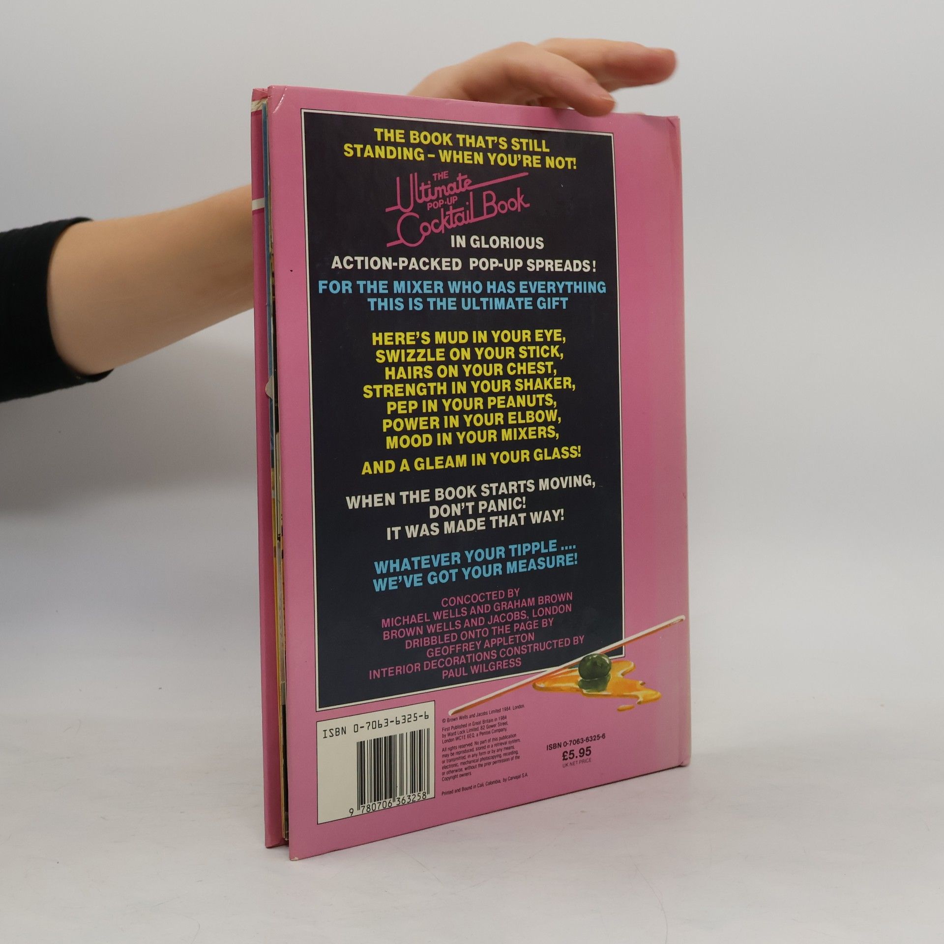 Michael Brown Wells Ultimate Pop-Up Cocktail Book