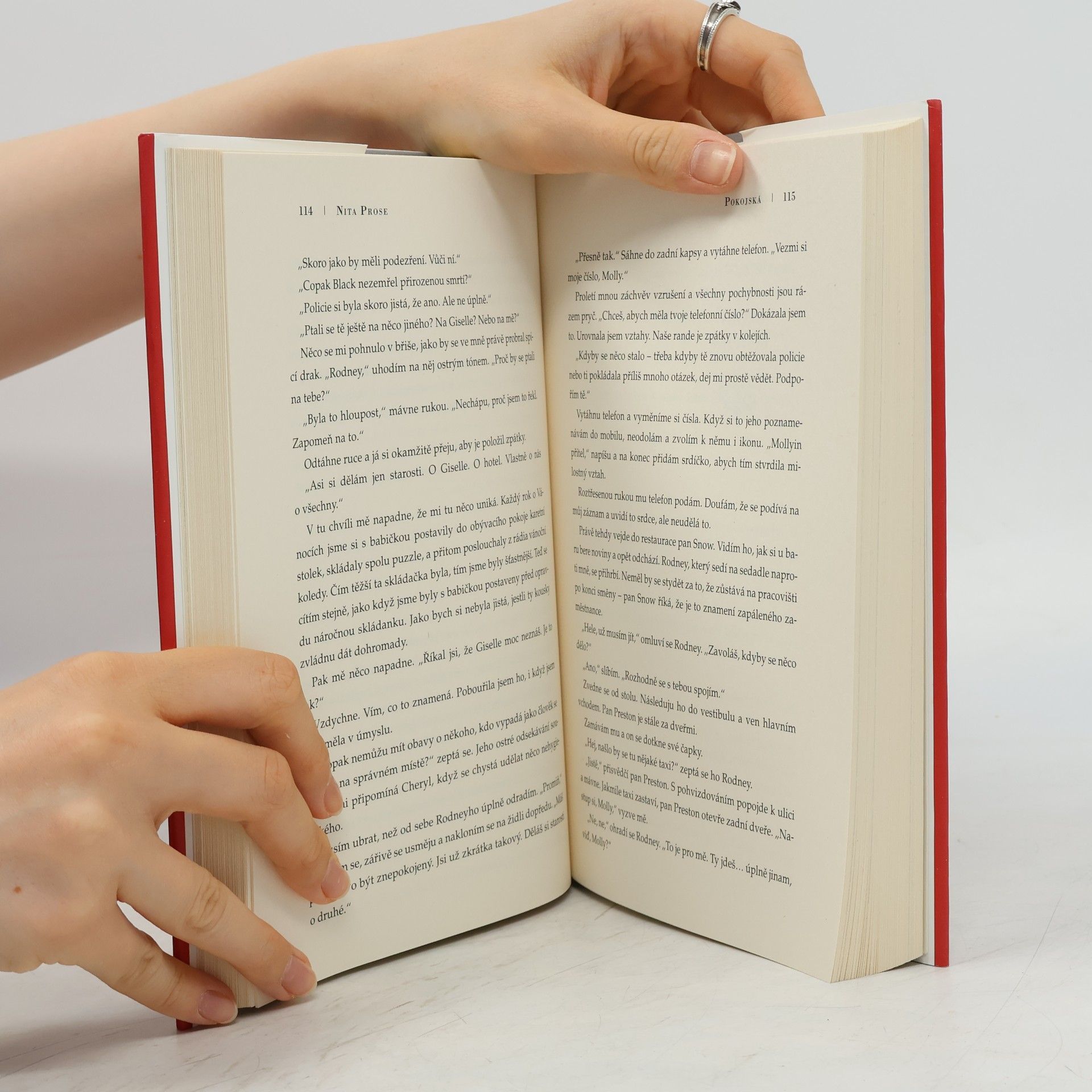 Nita Prose Pokojská: vy ji nevidíte, ale ona vidí vás...