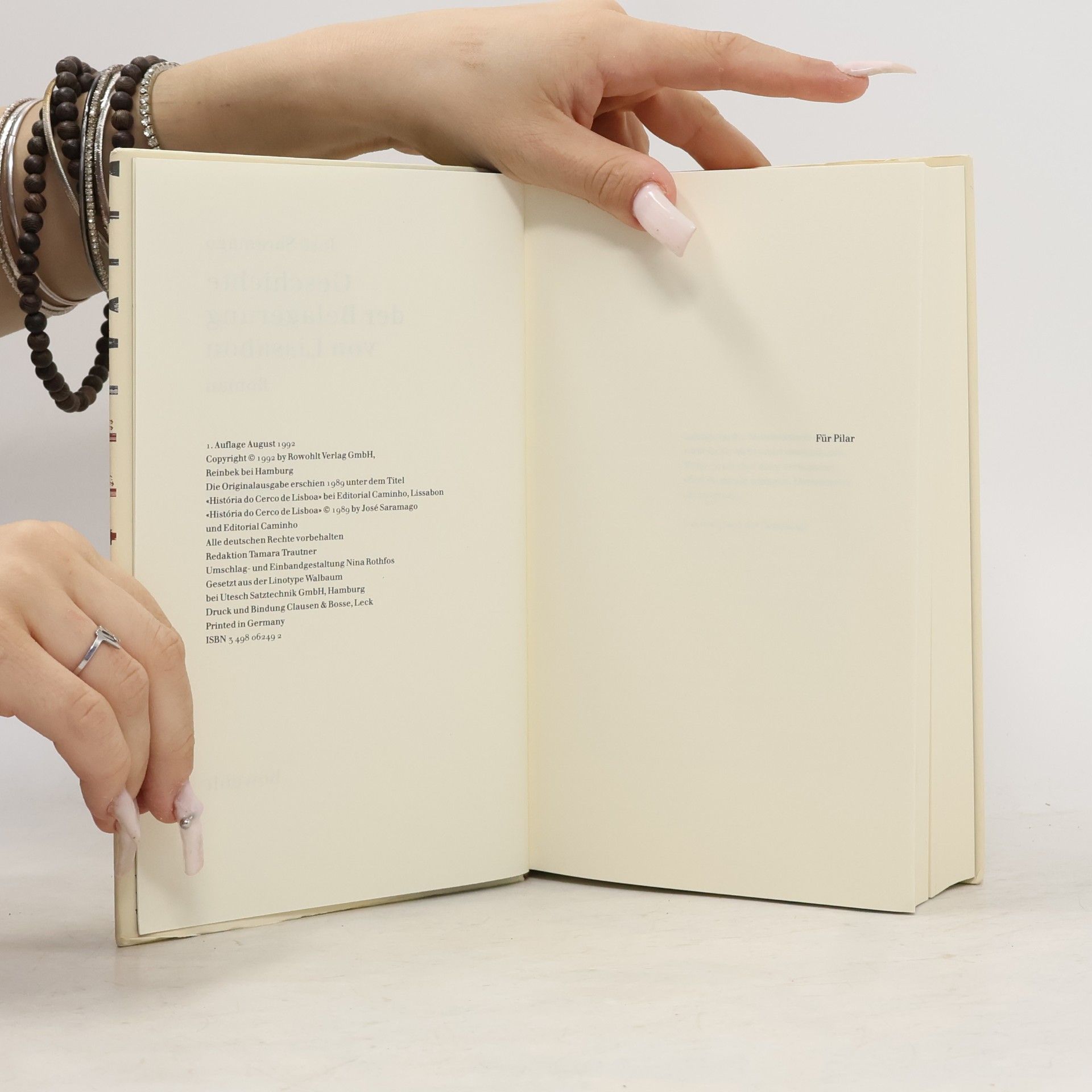 José Saramago Geschichte der Belagerung von Lissabon