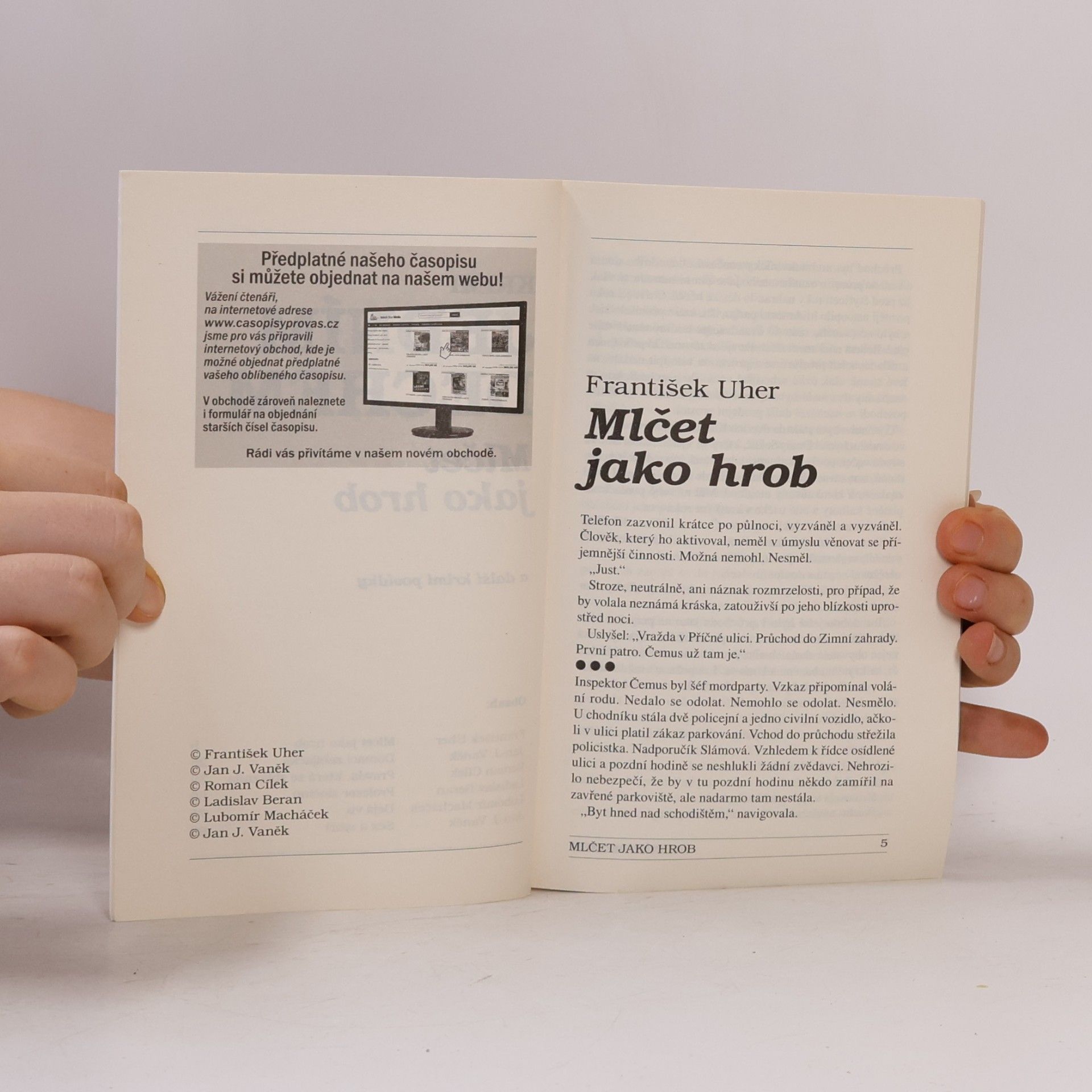 Autorenkollektiv Krimi jedním dechem - Mlčet jako hrob, 2/2023