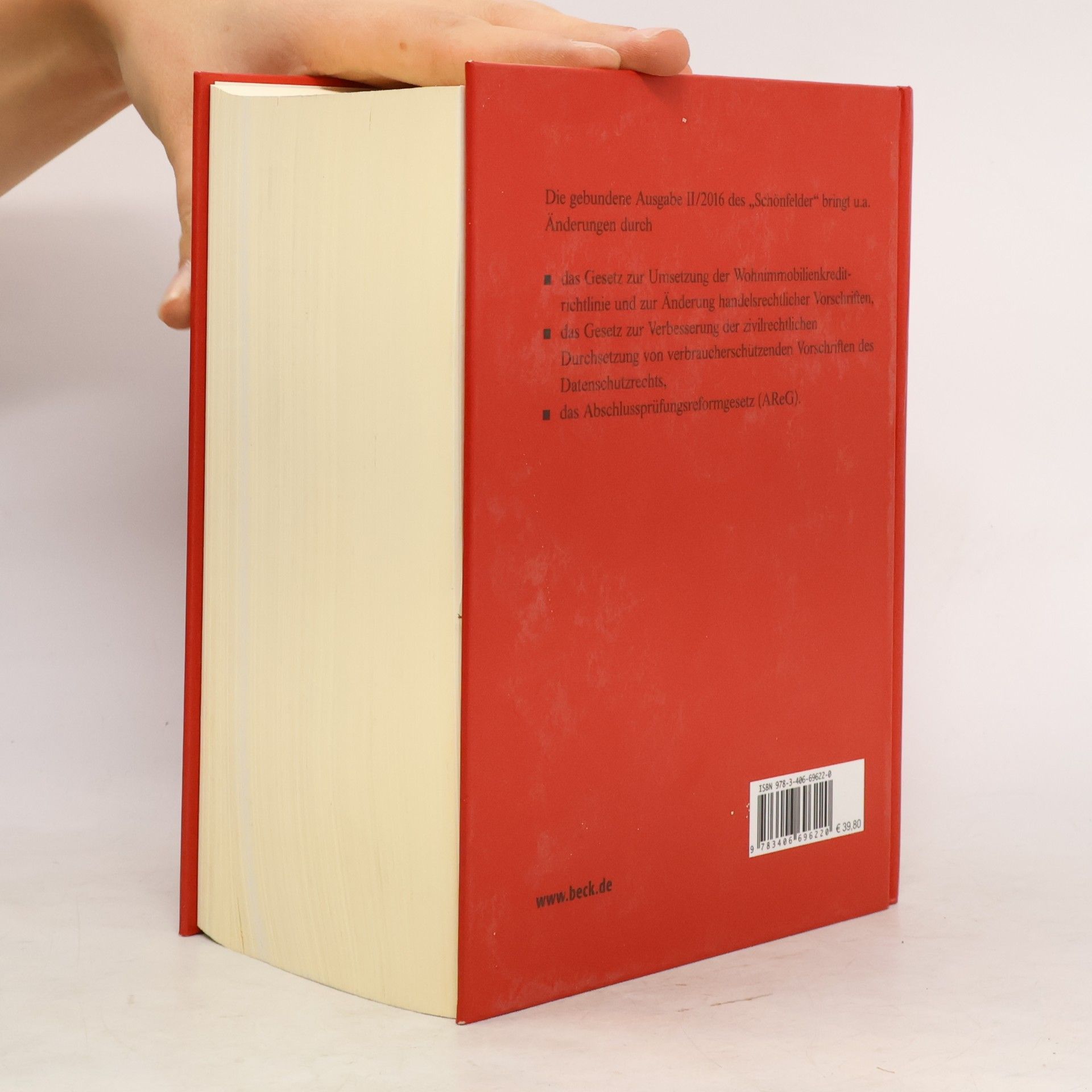 Schönfelder Schönfelder: Deutsche Gesetze Gebundene Ausgabe II/2016