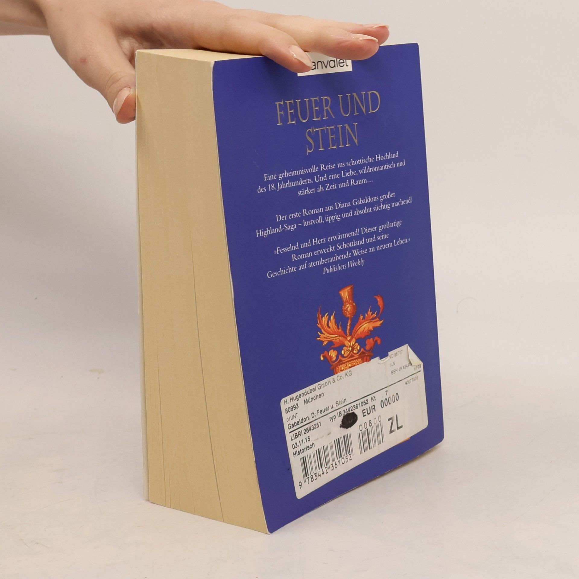 Diana Gabaldon Feuer und Stein